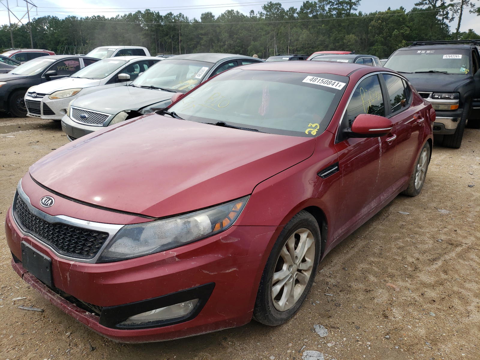 Photo 2 from auction – 2012 KIA OPTIMA LX with VIN 5XXGM4A71CG063097