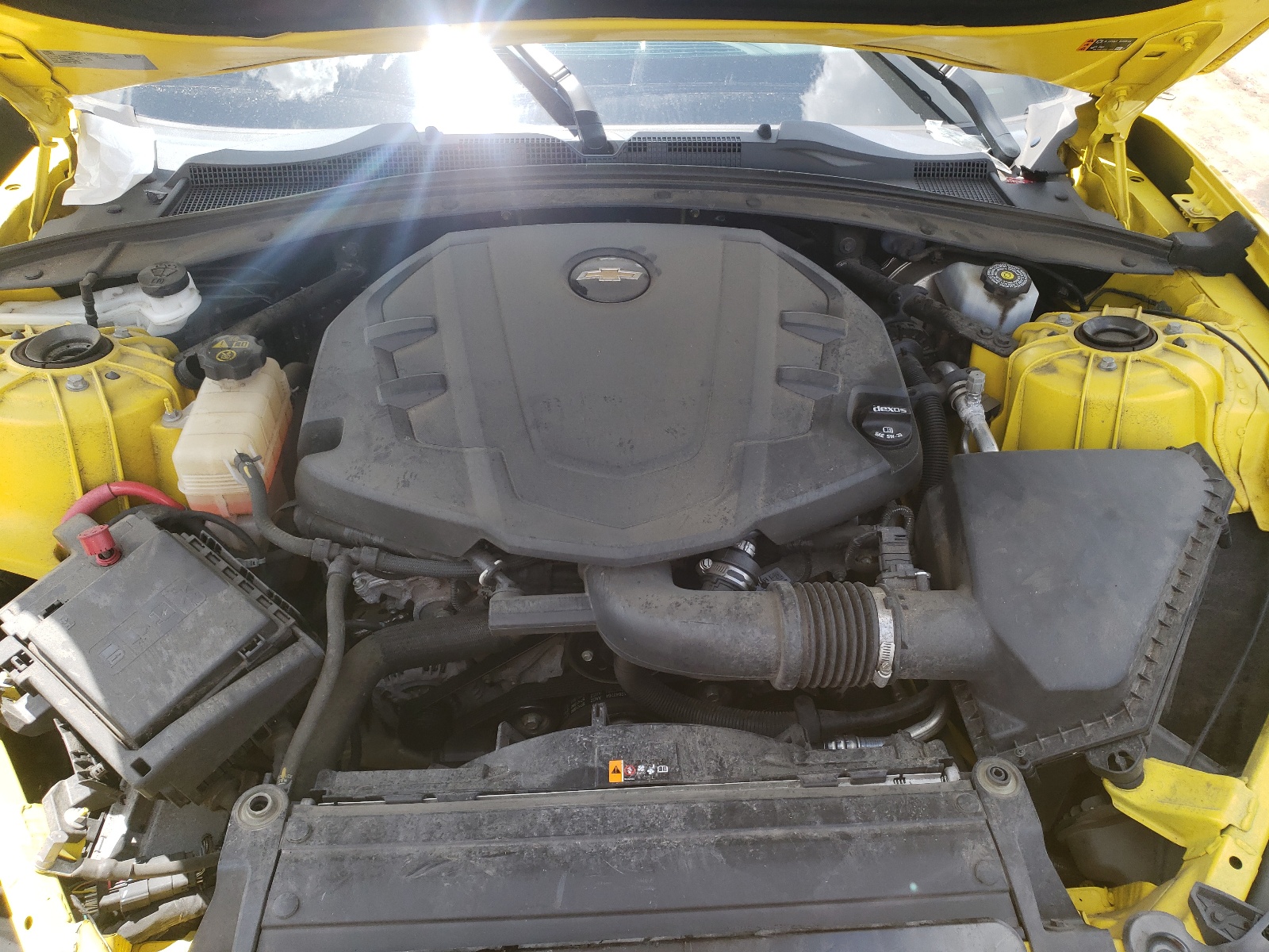 Photo 7 from auction – 2018 CHEVROLET CAMARO LT with VIN 1G1FB1RSXJ0145992