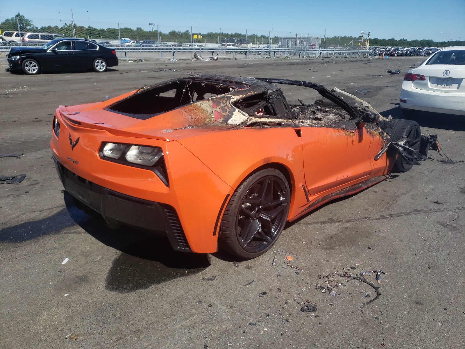 Photo 4 from auction – 2019 CHEVROLET CORVETTE Z with VIN 1G1Y52D94K5802137