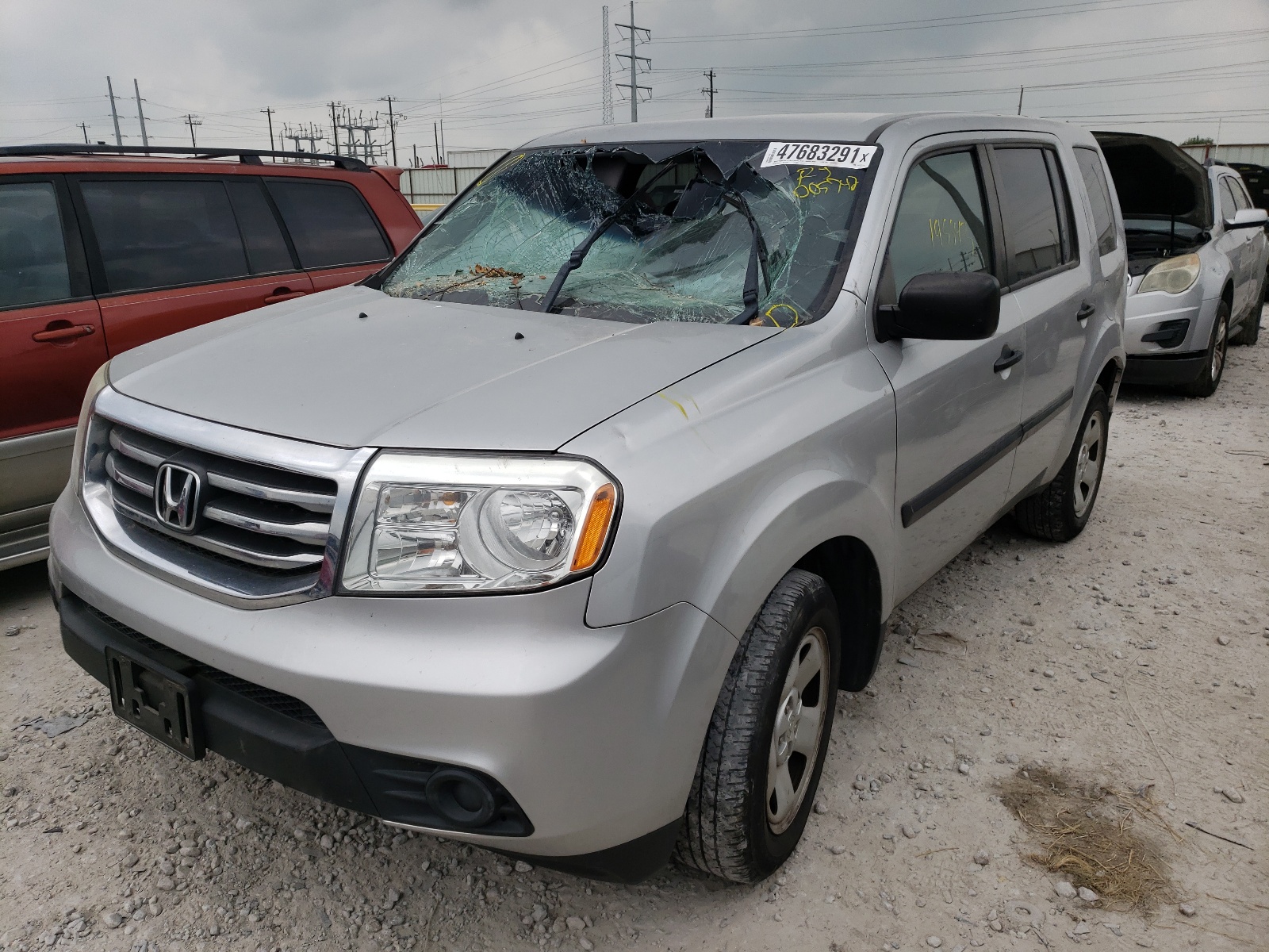 صورة رقم 2 من المزاد - 2012 HONDA PILOT LX مع VIN 5FNYF3H23CB005742
