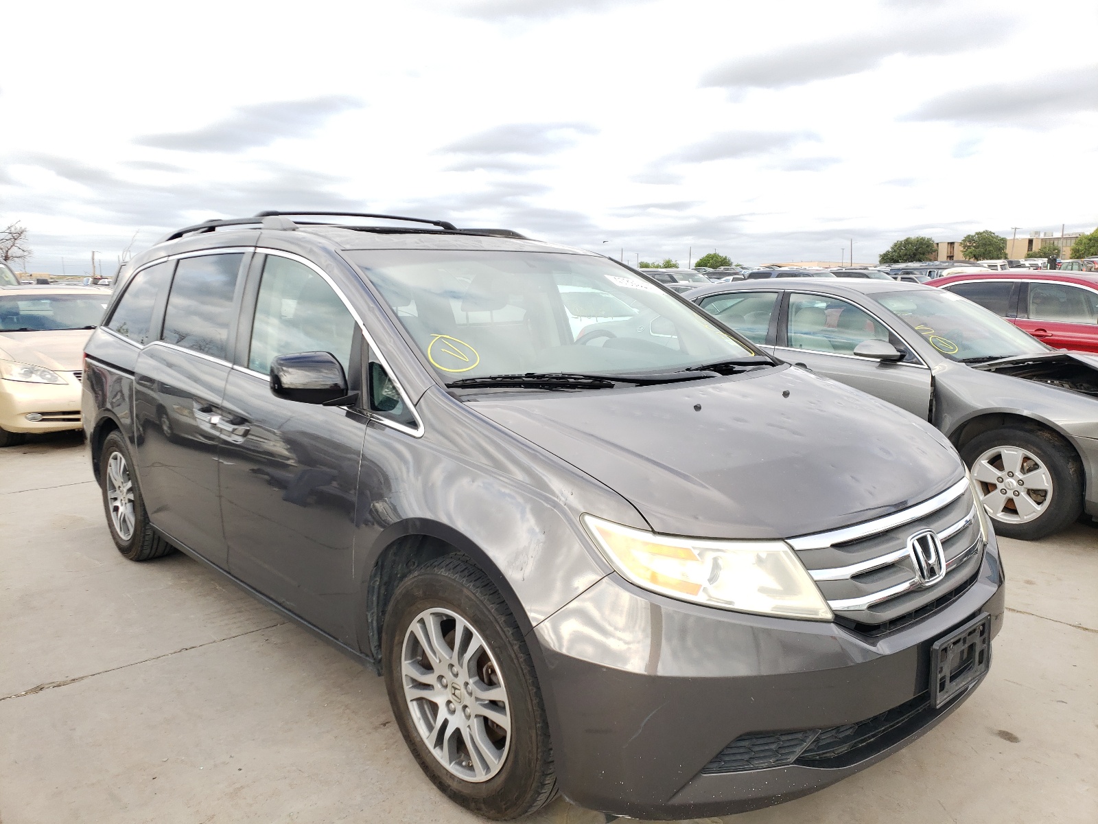 HONDA ODYSSEY EX 2012 with VIN 5FNRL5H63CB116514 - Photo from auction