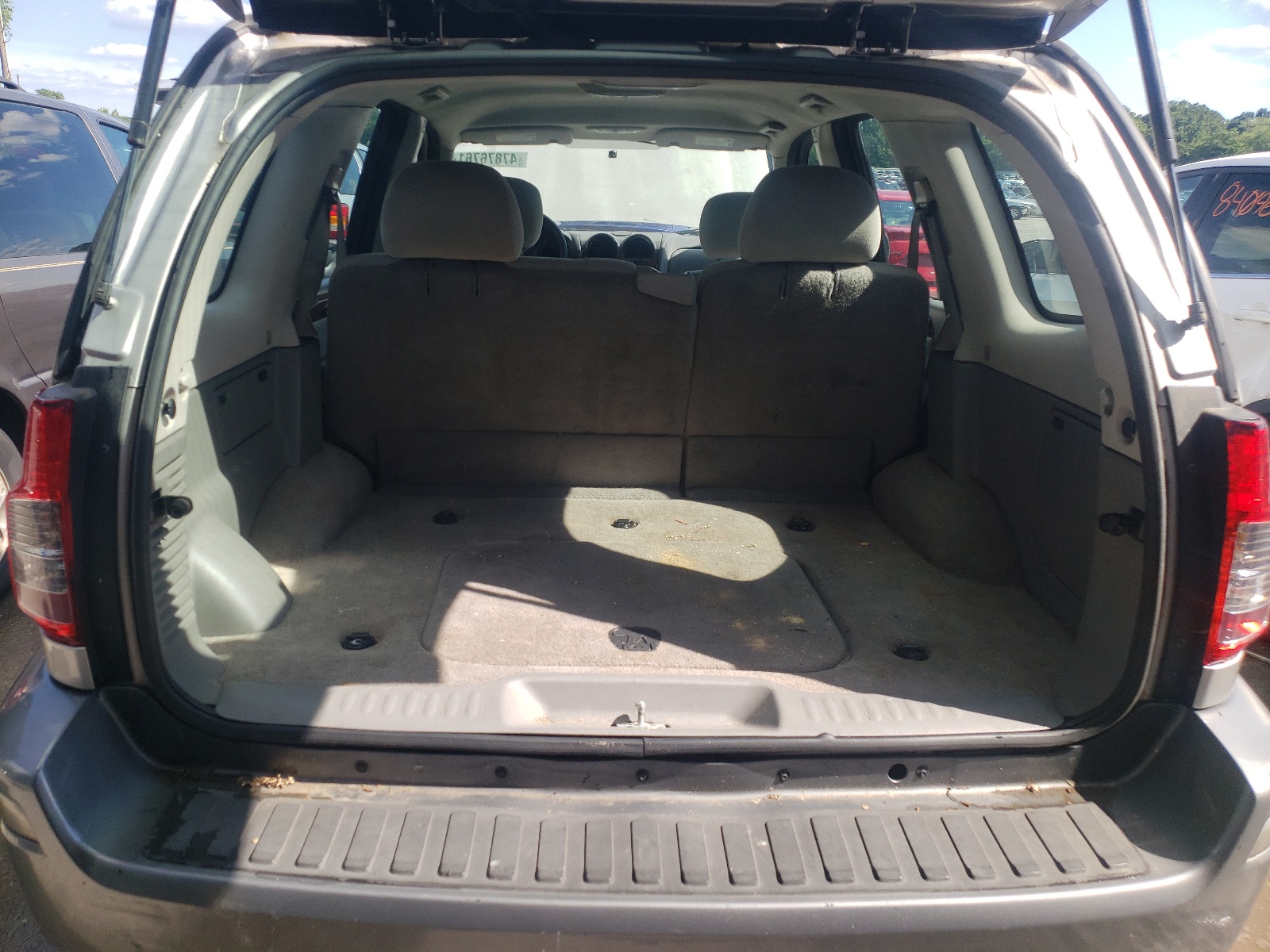 Photo 9 from auction – 2008 ISUZU ASCENDER S with VIN 4NUDS13S882700383