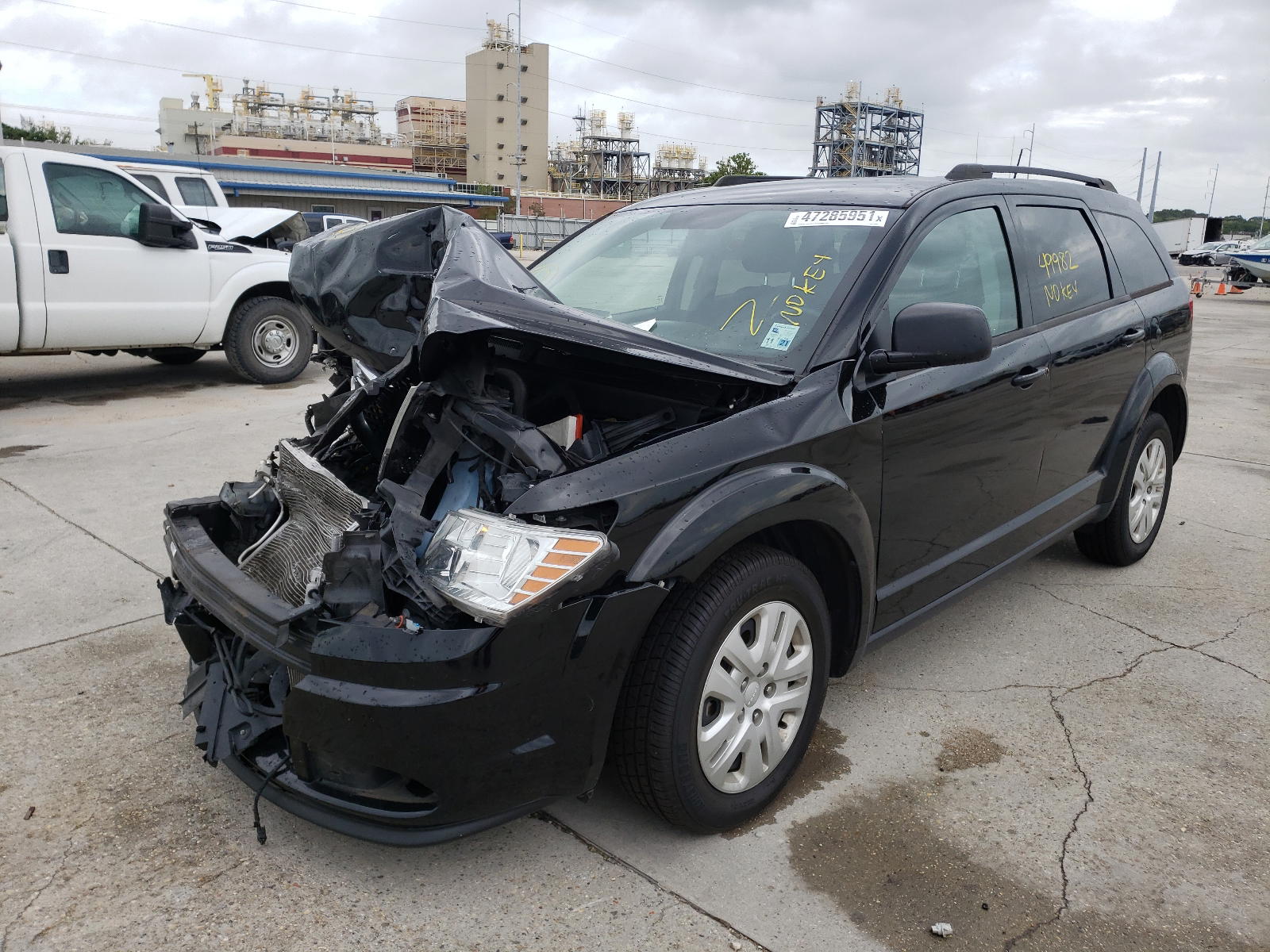 Photo 2 from auction – 2017 DODGE JOURNEY SE with VIN 3C4PDCAB7HT605068
