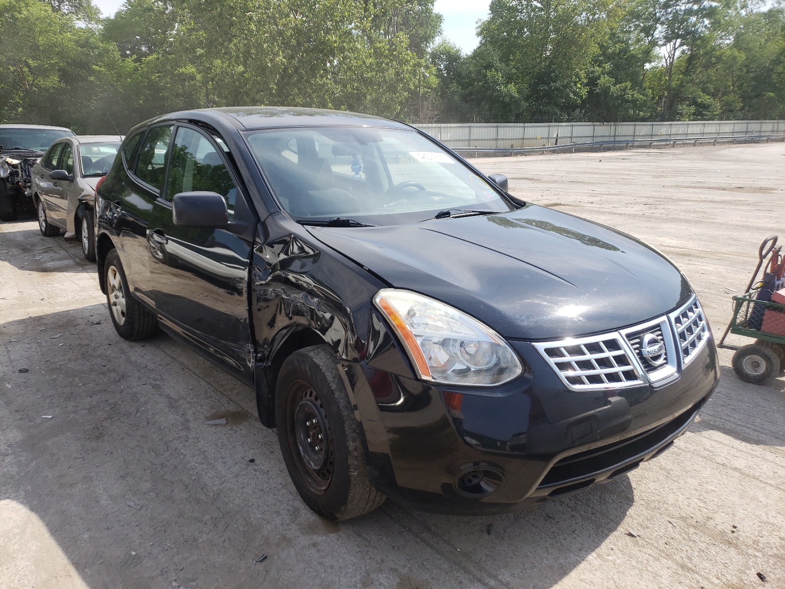 NISSAN ROGUE S 2008 with VIN JN8AS58V18W136162 - Photo from auction