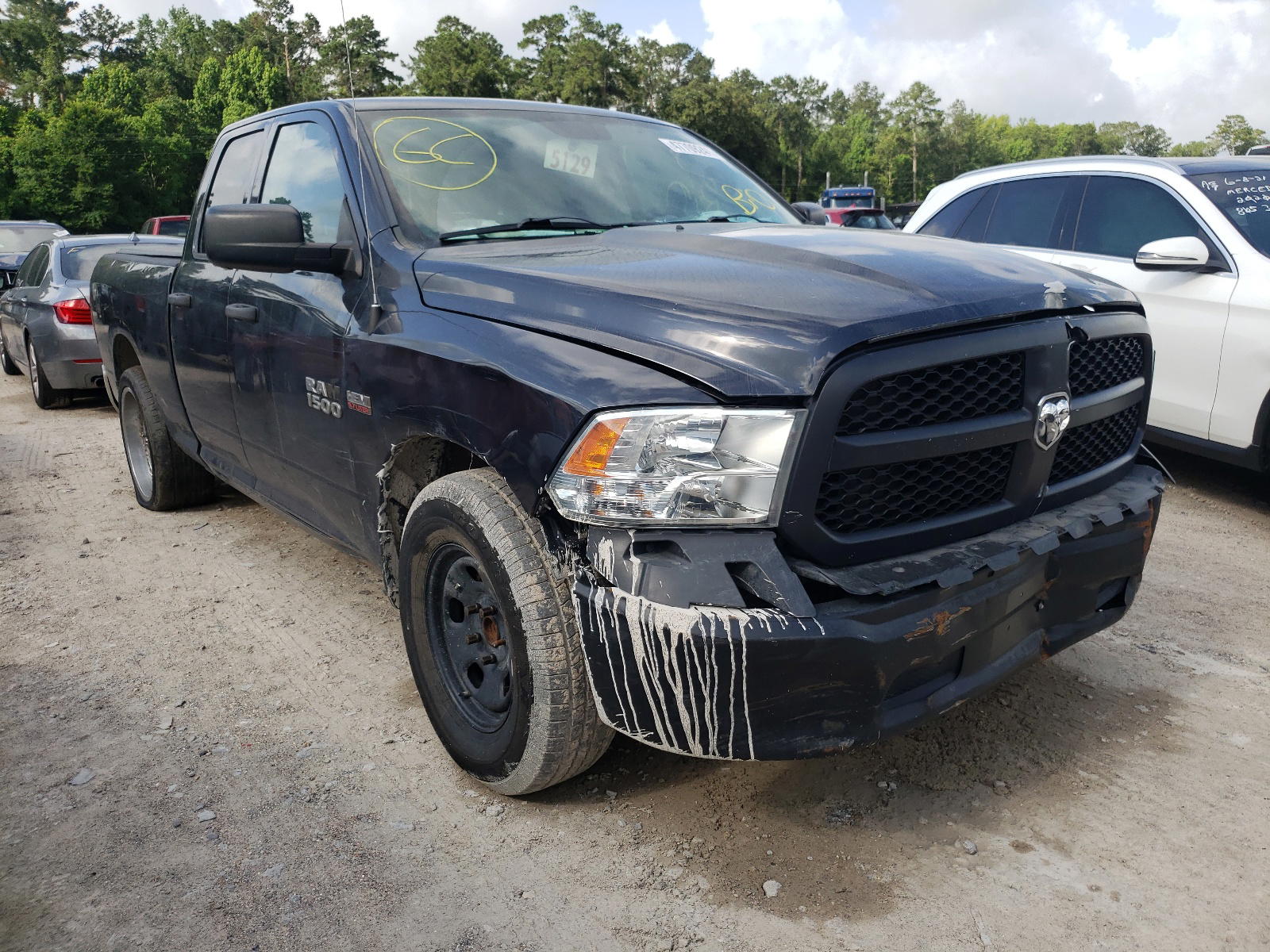 RAM 1500 ST 2014 with VIN 1C6RR6FT7ES345143 - Photo from auction