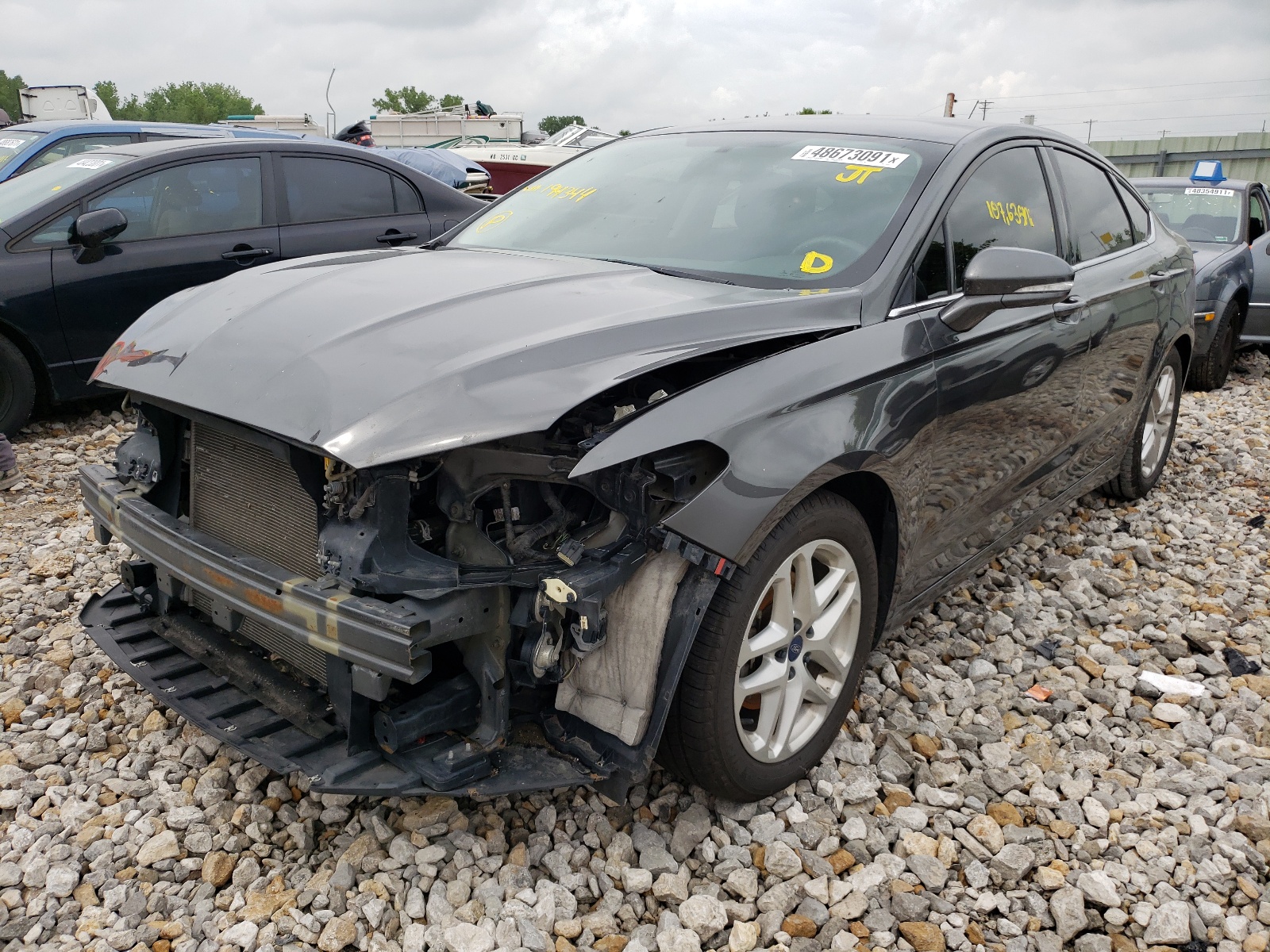 Photo 2 from auction – 2015 FORD FUSION SE with VIN 3FA6P0H74FR194344