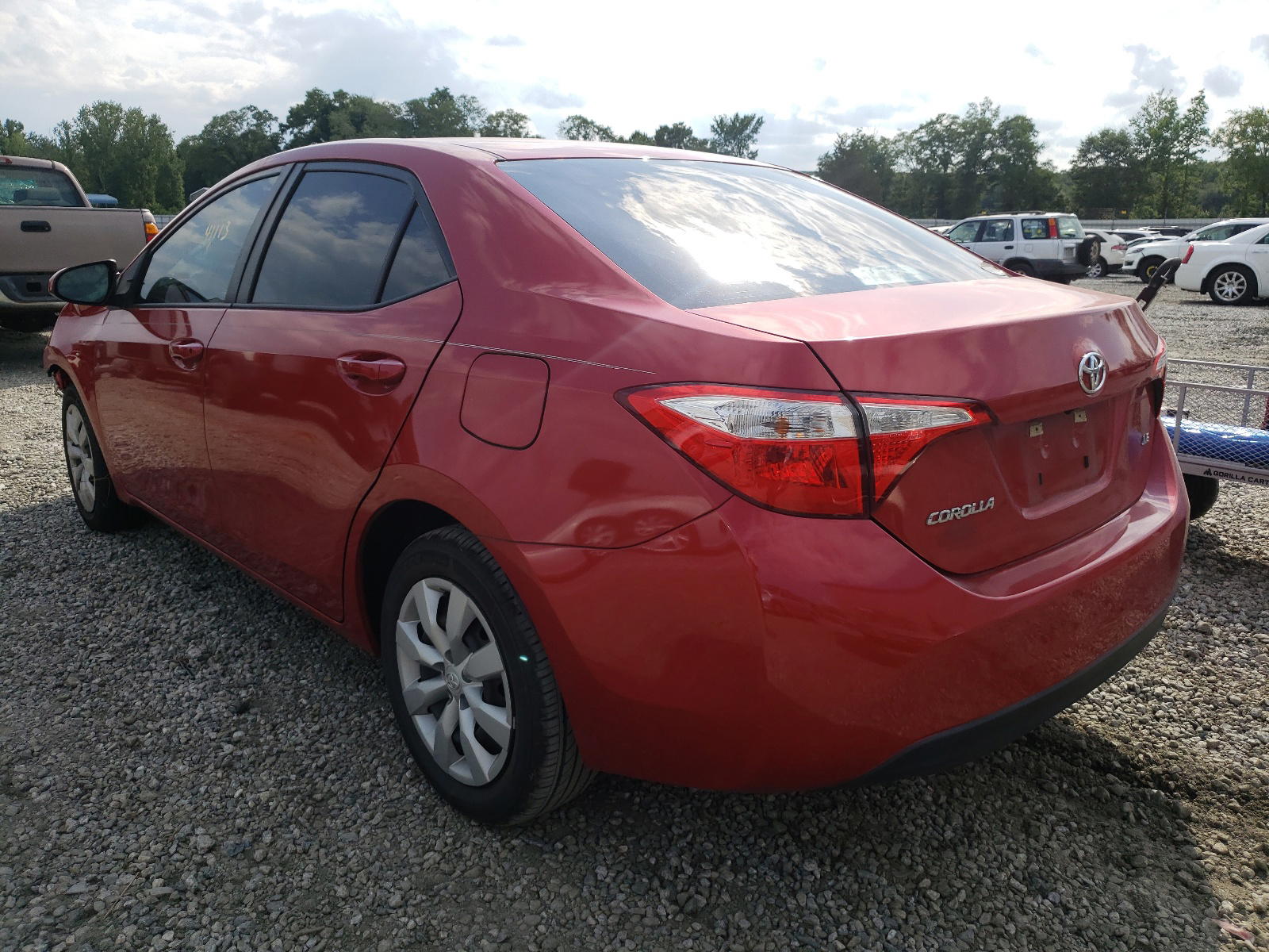 Photo 3 from auction – 2016 TOYOTA COROLLA L with VIN 5YFBURHE5GP544544