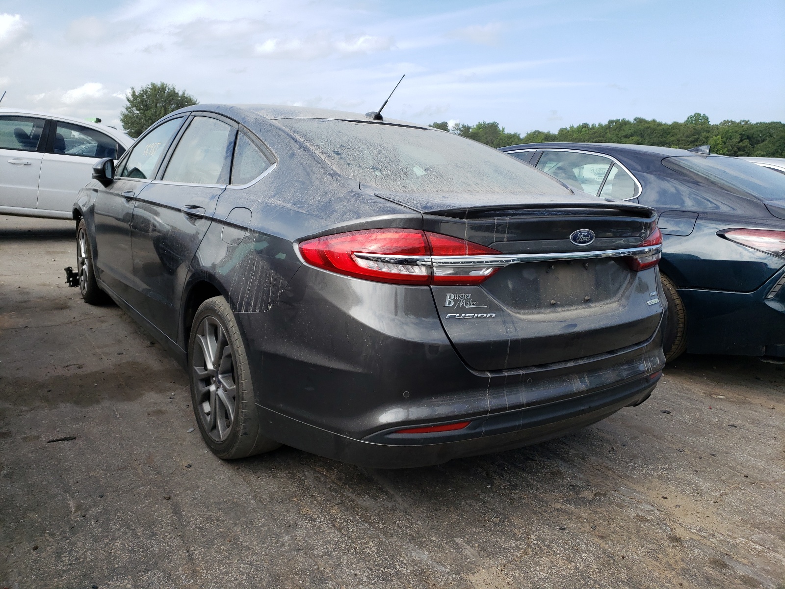 Photo 3 from auction – 2017 FORD FUSION SE with VIN 3FA6P0HD6HR363515