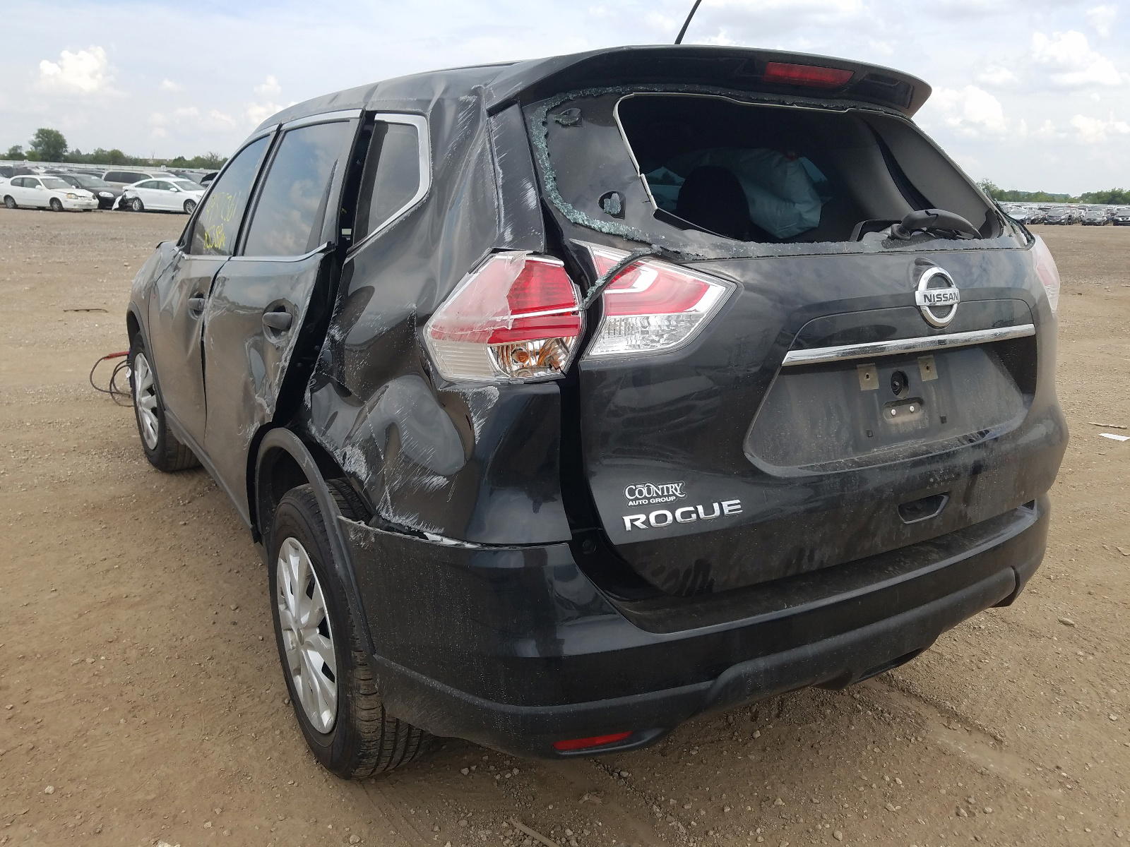 Photo 3 from auction – 2016 NISSAN ROGUE S with VIN KNMAT2MT8GP691310