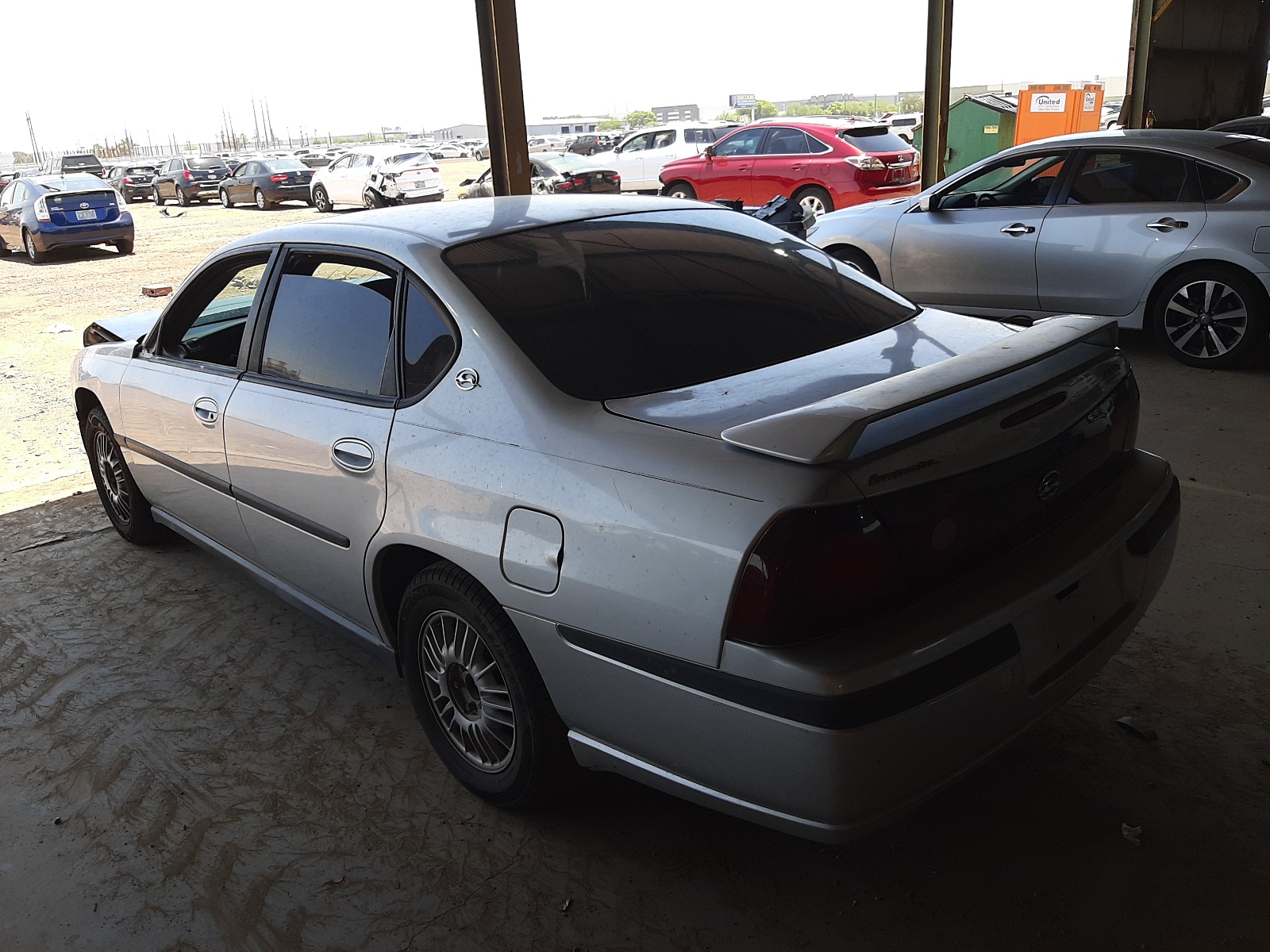Photo 3 from auction – 2000 CHEVROLET IMPALA with VIN 2G1WF55KXY9167430