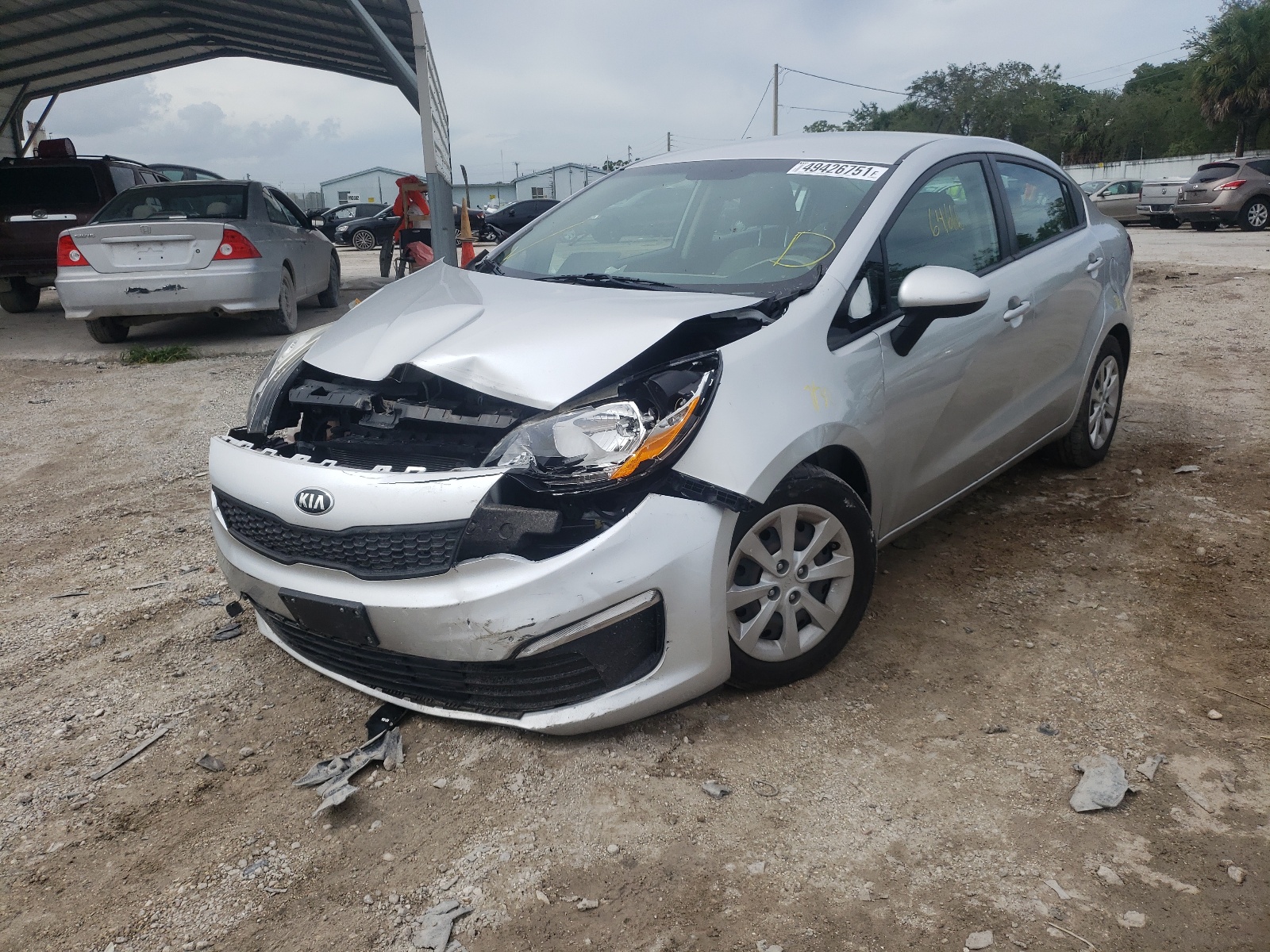 Zdjęcie 2 z aukcji – 2017 KIA RIO LX z VIN KNADM4A37H6043794
