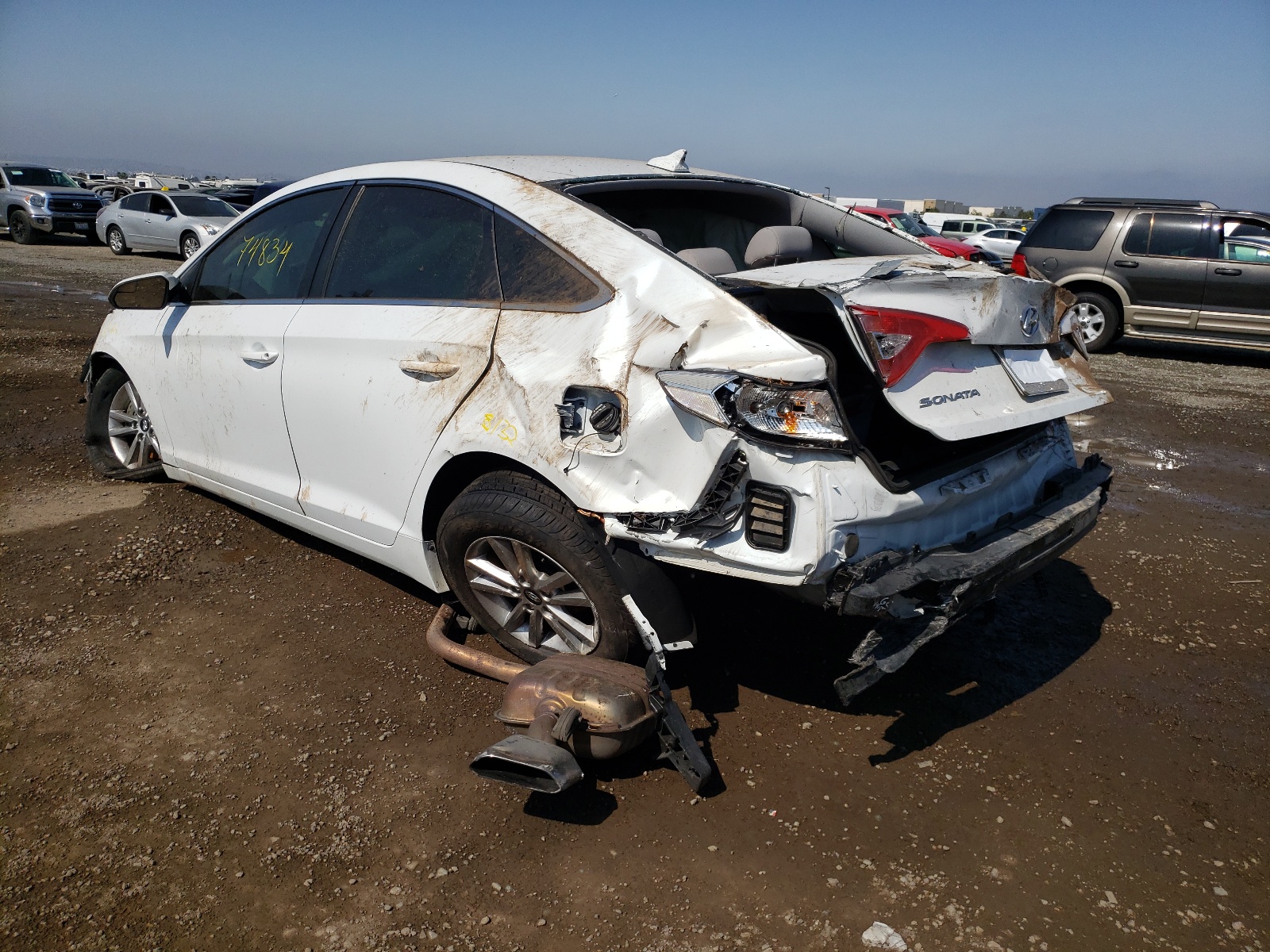 Photo 3 from auction – 2016 HYUNDAI SONATA SE with VIN 5NPE24AF2GH344419