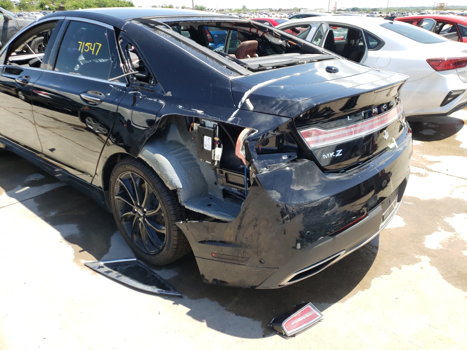 Photo 9 from auction – 2020 LINCOLN MKZ RESERV with VIN 3LN6L5E92LR620807