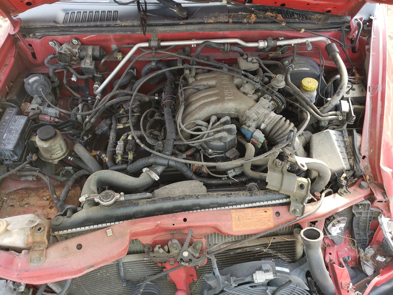 Photo 7 from auction – 2000 NISSAN FRONTIER C with VIN 1N6ED27T8YC326156