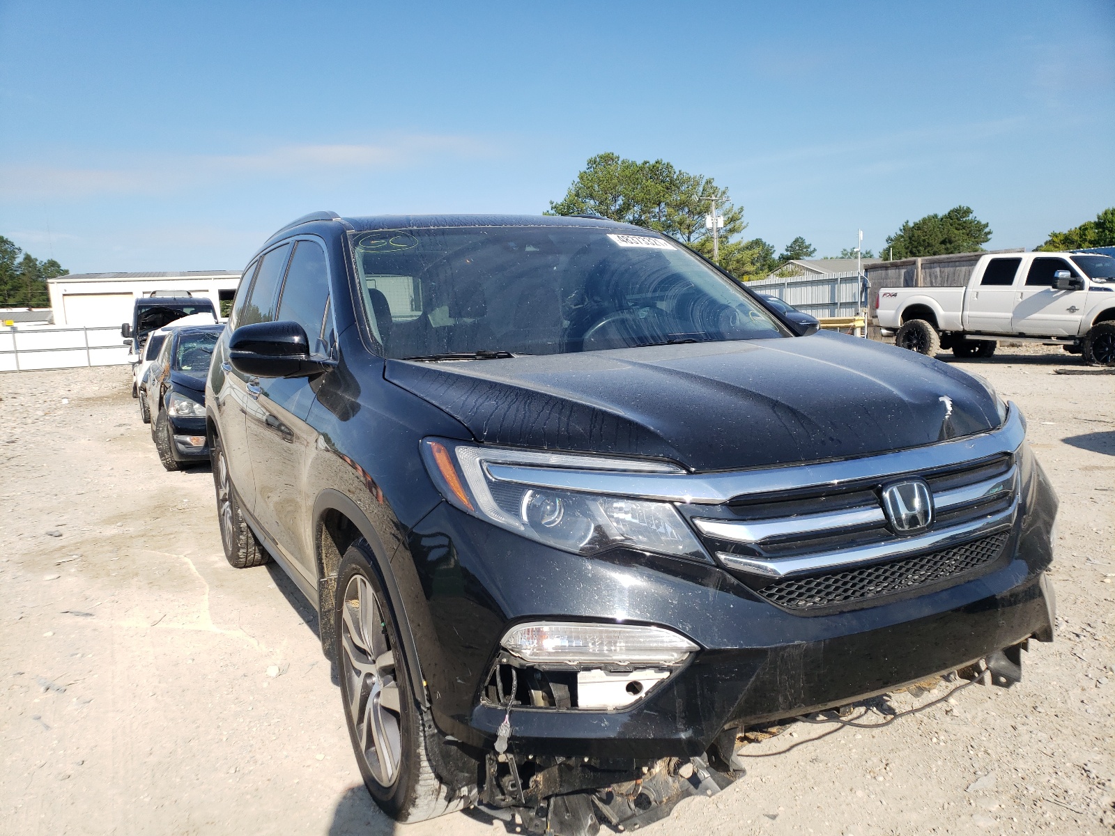 Photo 1 from auction – 2017 HONDA PILOT ELIT with VIN 5FNYF6H01HB099594