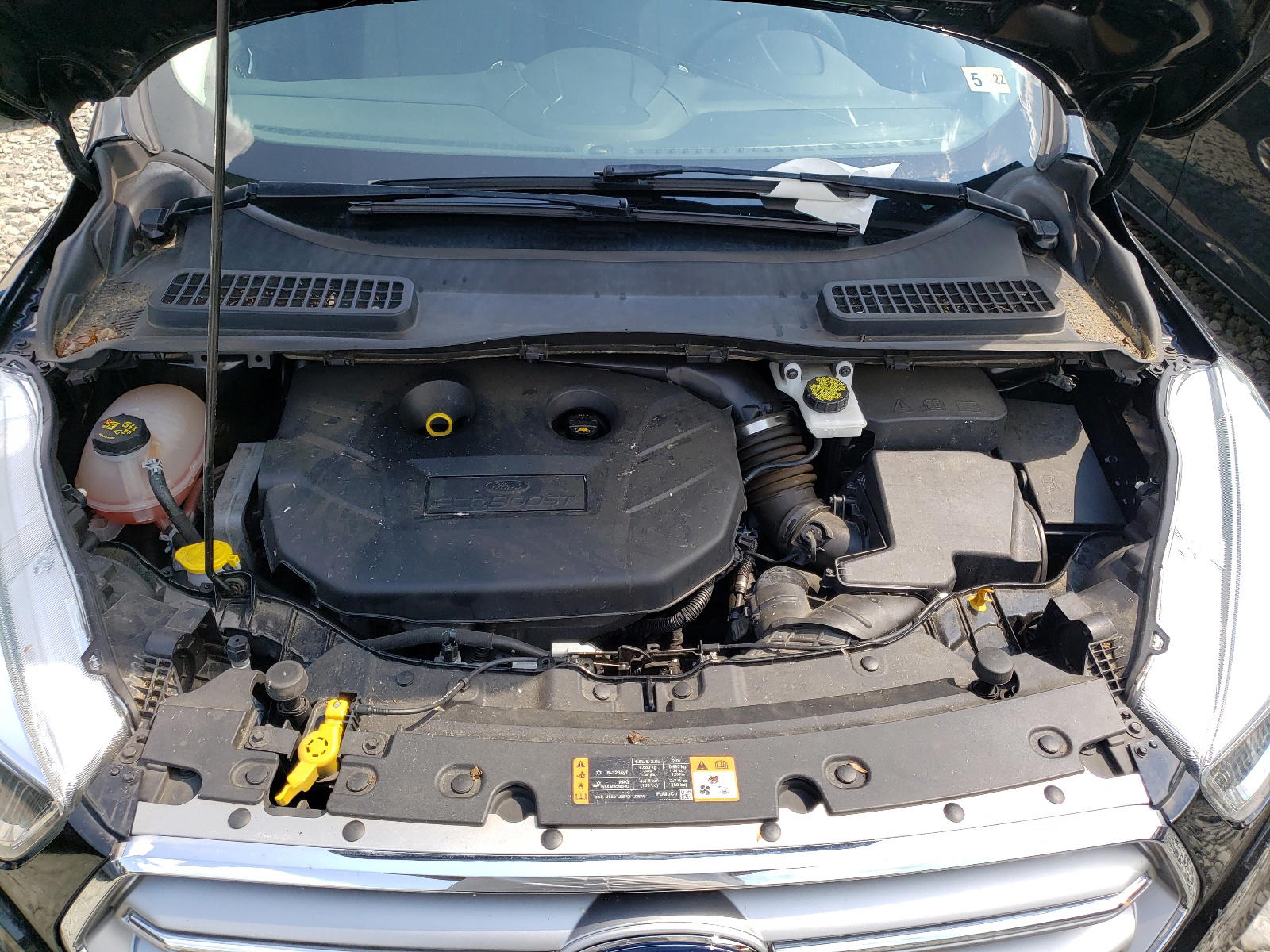 Photo 7 from auction – 2017 FORD ESCAPE SE with VIN 1FMCU0G91HUB67778