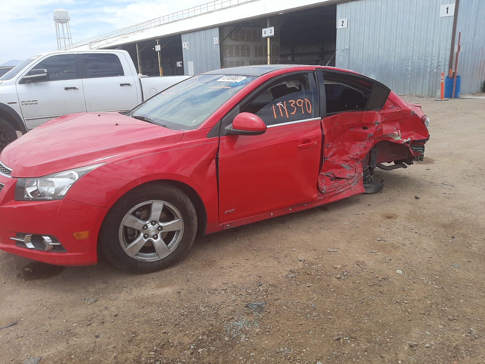 Photo 9 from auction – 2014 CHEVROLET CRUZE LT with VIN 1G1PC5SB6E7309772