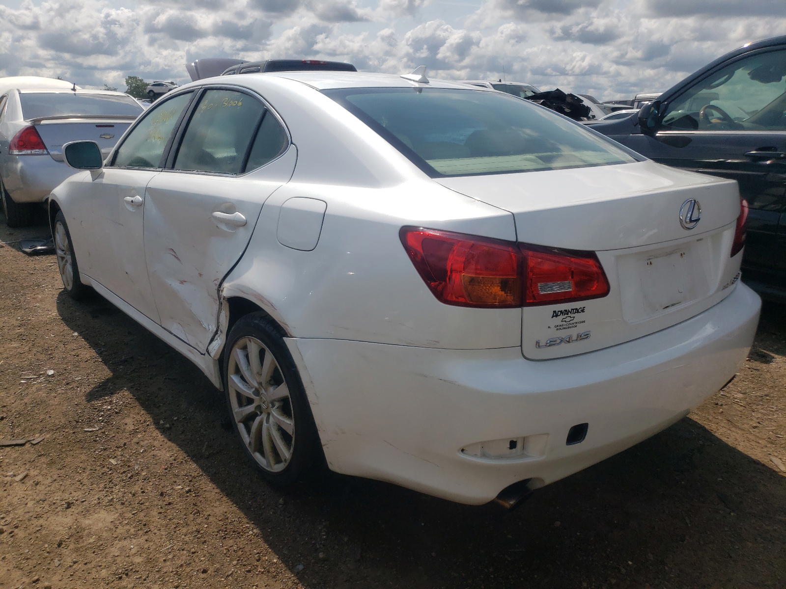 Photo 3 from auction – 2008 LEXUS IS 250 with VIN JTHCK262185019049
