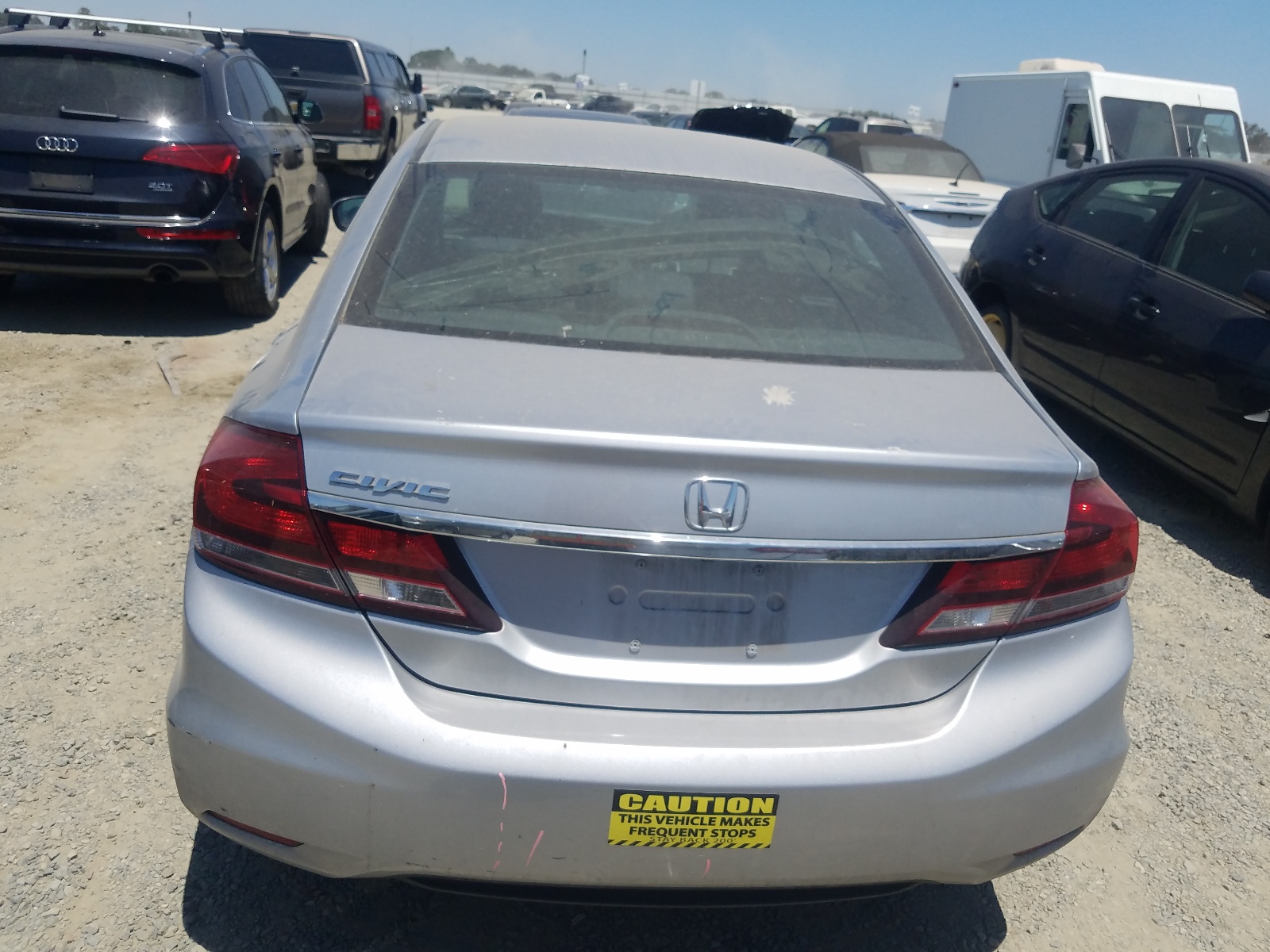 Photo 9 from auction – 2015 HONDA CIVIC LX with VIN 2HGFB2F58FH515000