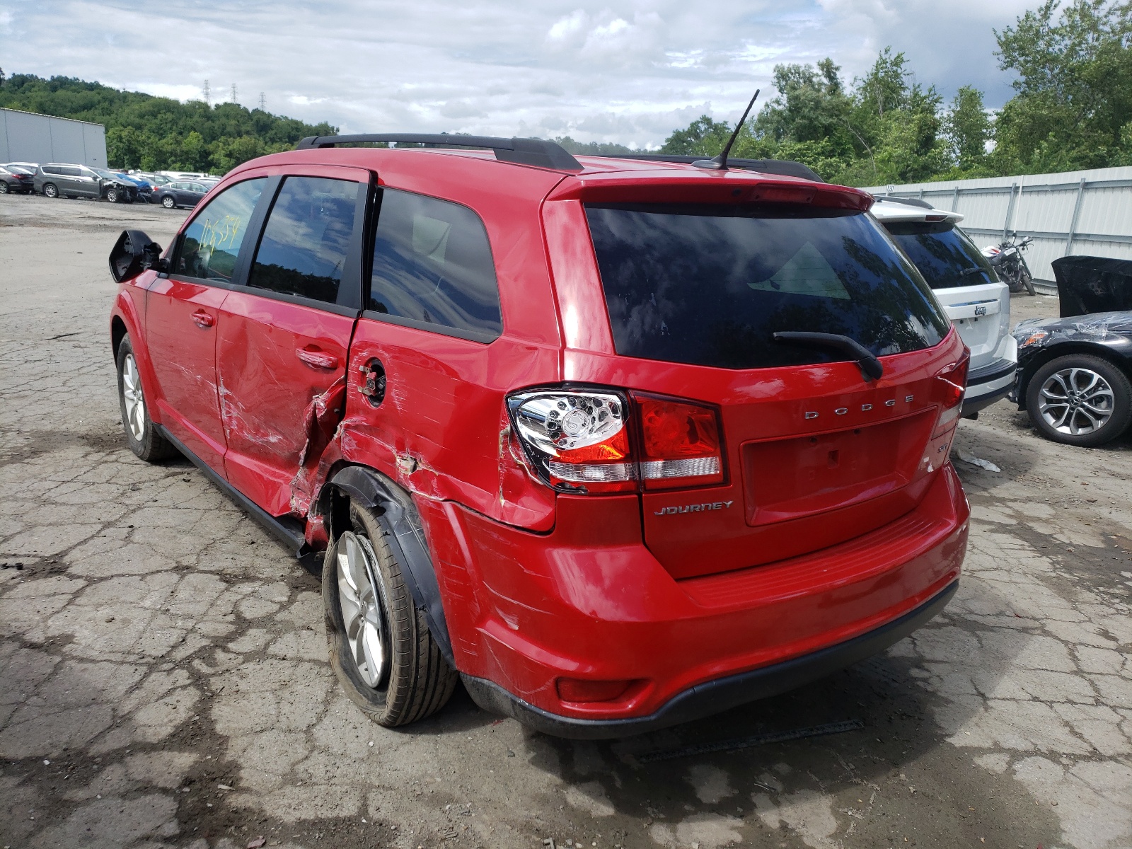 Photo 3 from auction – 2013 DODGE JOURNEY SX with VIN 3C4PDCBB0DT713511