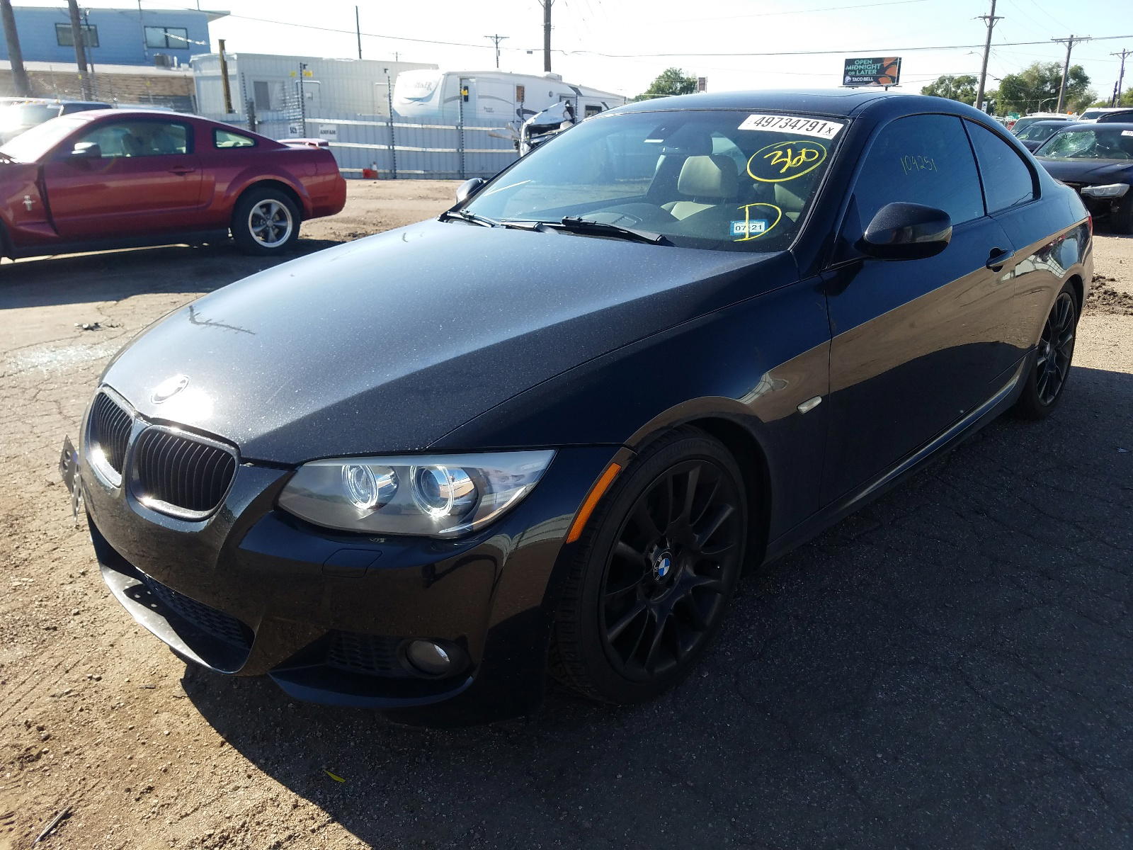 Photo 2 from auction – 2011 BMW 328 I with VIN WBAKE3C50BE768826