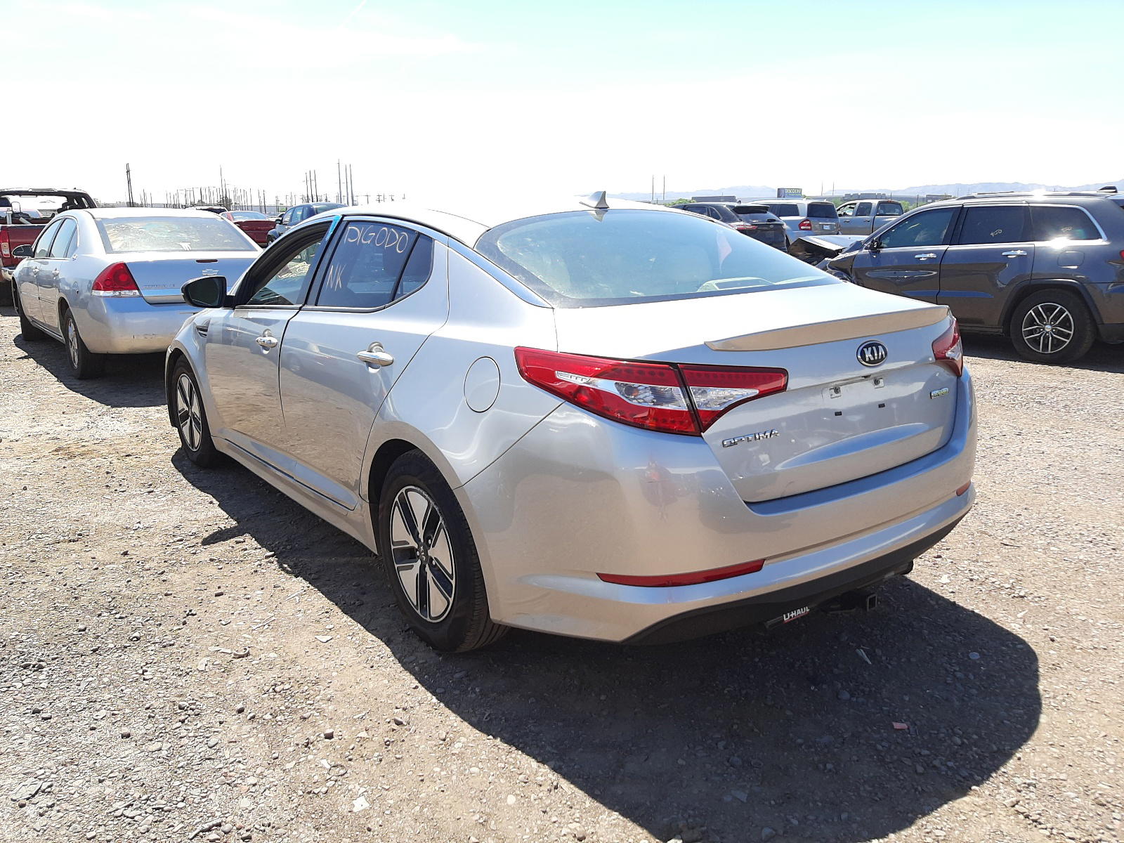 Photo 3 from auction – 2012 KIA OPTIMA HYB with VIN KNAGM4AD2C5021724