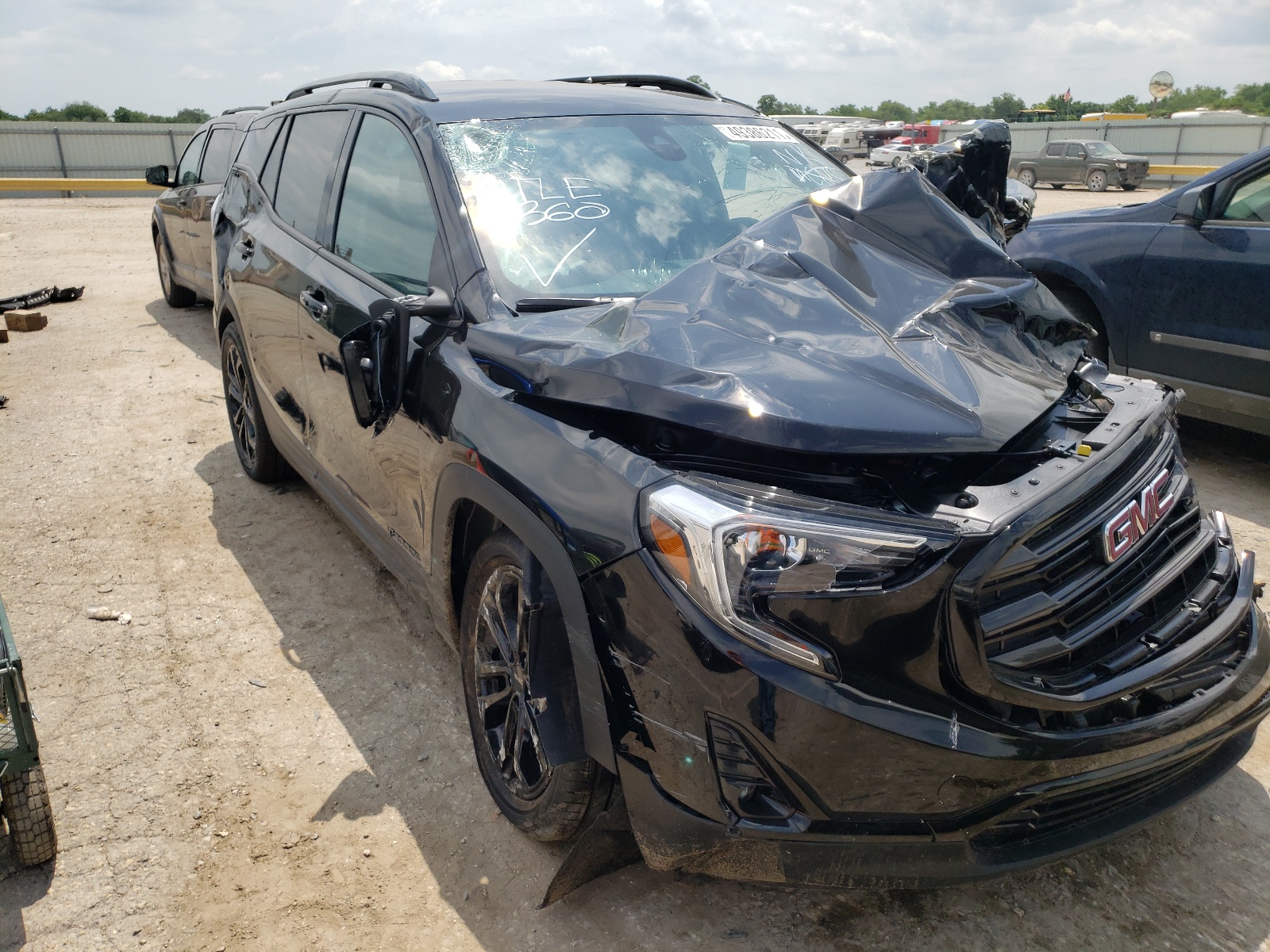 Photo 1 from auction – 2021 GMC TERRAIN SL with VIN 3GKALPEV5ML400917