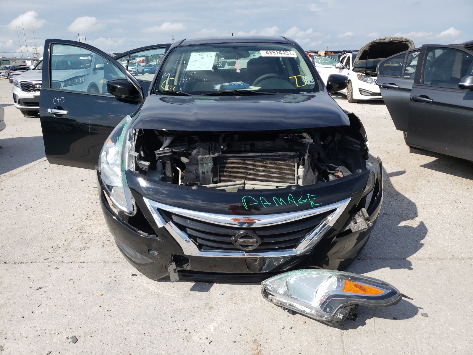 Photo 9 from auction – 2015 NISSAN VERSA S with VIN 3N1CN7AP5FL895972