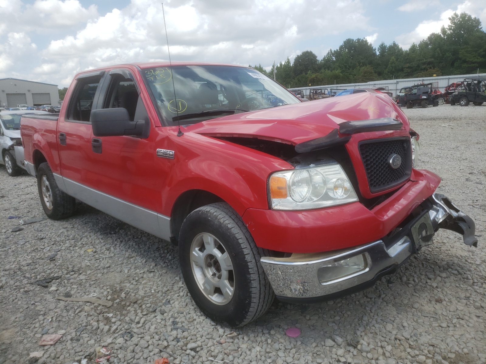 Photo 1 from auction – 2005 FORD F150 SUPER with VIN 1FTRW12W55KE97300