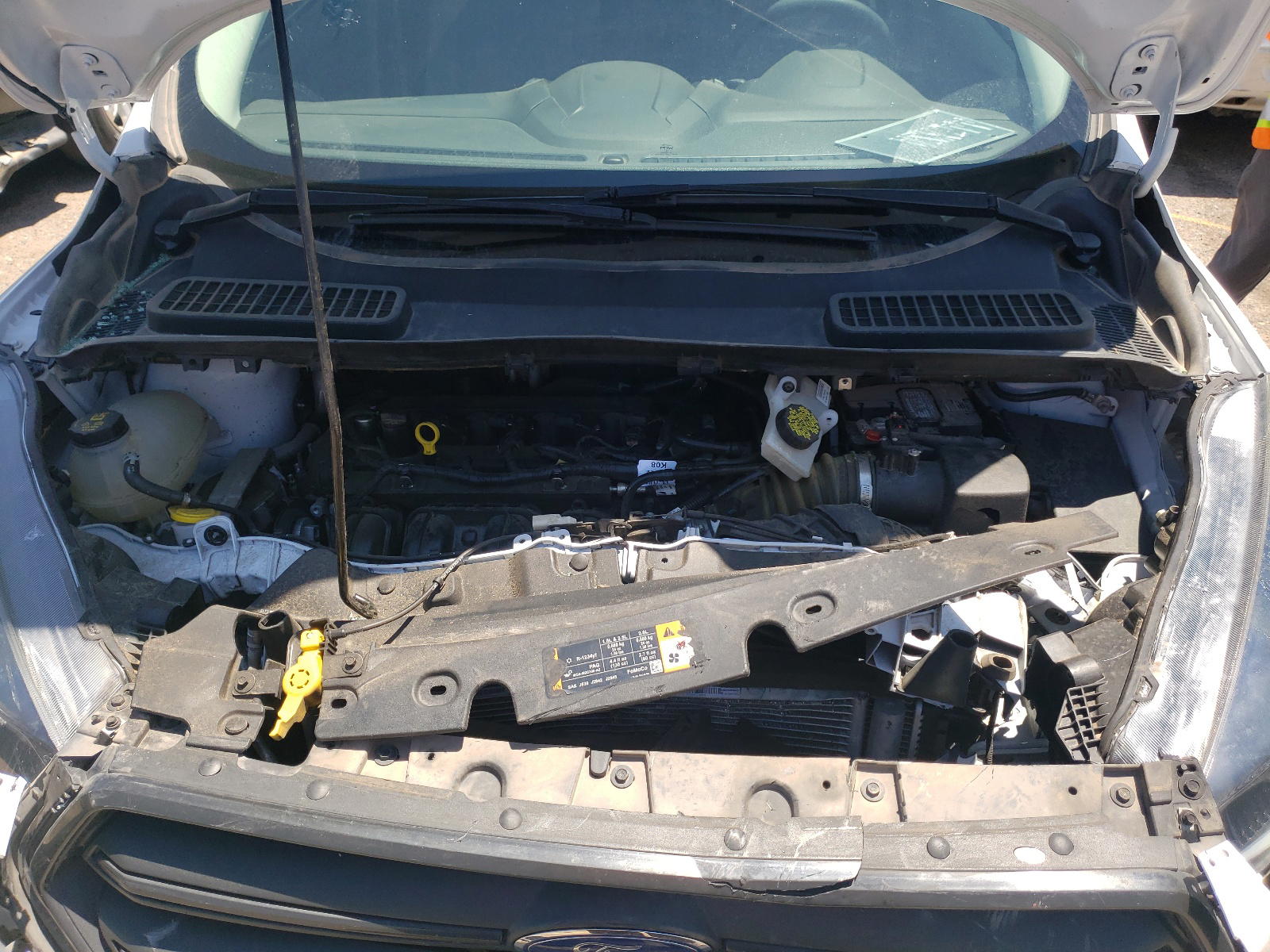 Photo 7 from auction – 2018 FORD ESCAPE S with VIN 1FMCU0F76JUB73338