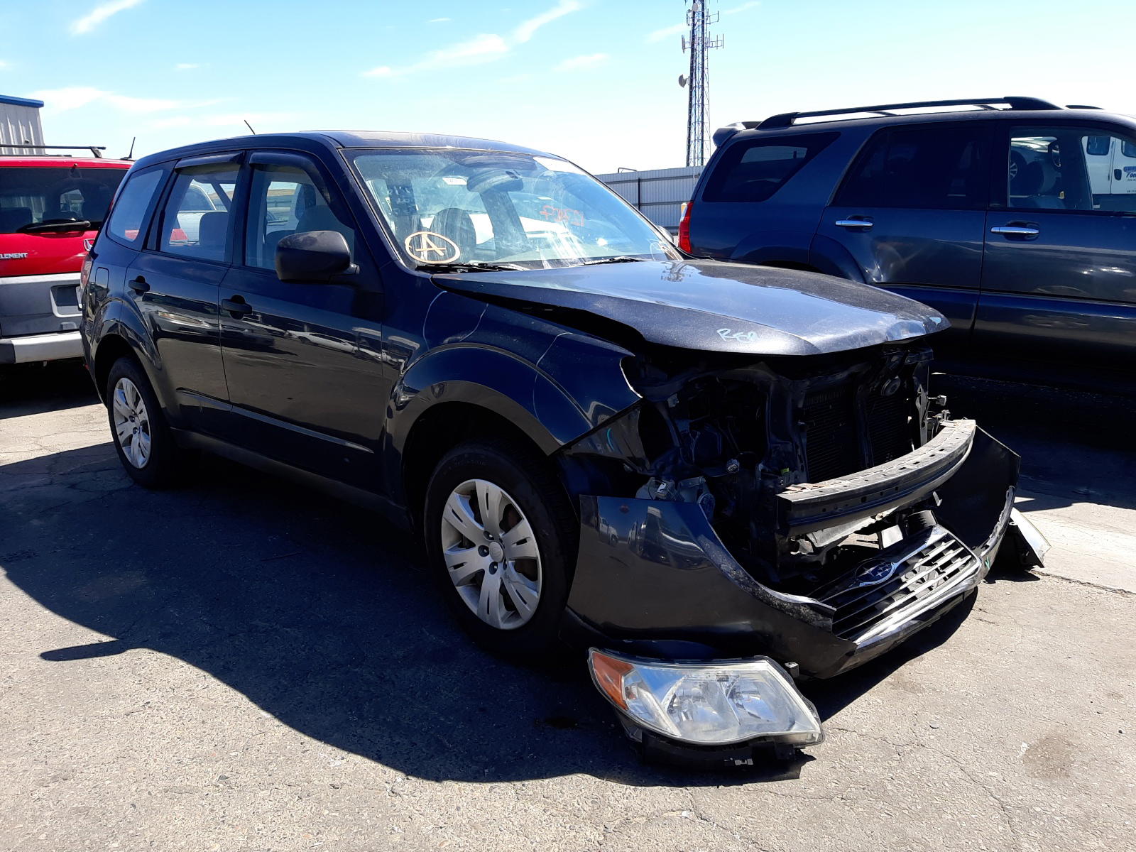 SUBARU FORESTER 2 2009 with VIN JF2SH616X9H769905 - Photo from auction