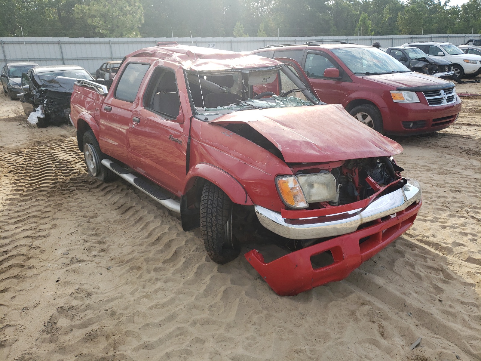 NISSAN FRONTIER C 2000 with VIN 1N6ED27T8YC326156 - Photo from auction