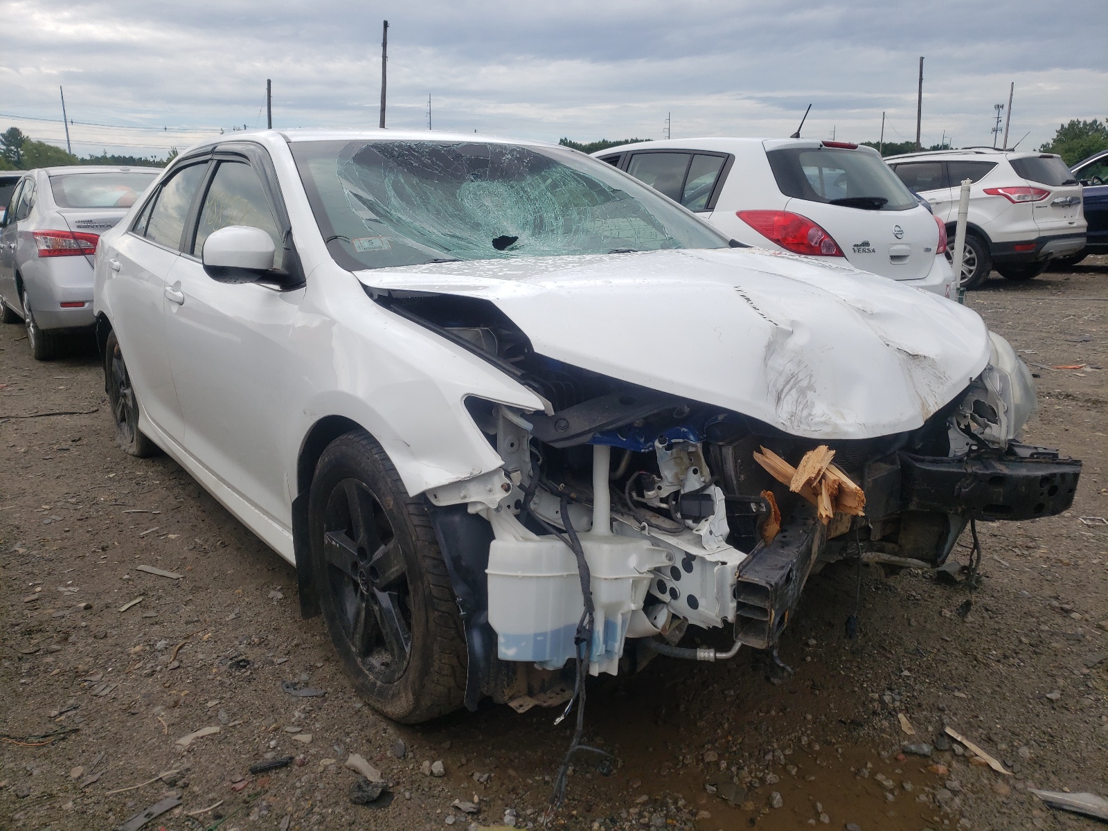 TOYOTA CAMRY L 2014 with VIN 4T1BF1FK0EU378207 - Photo from auction