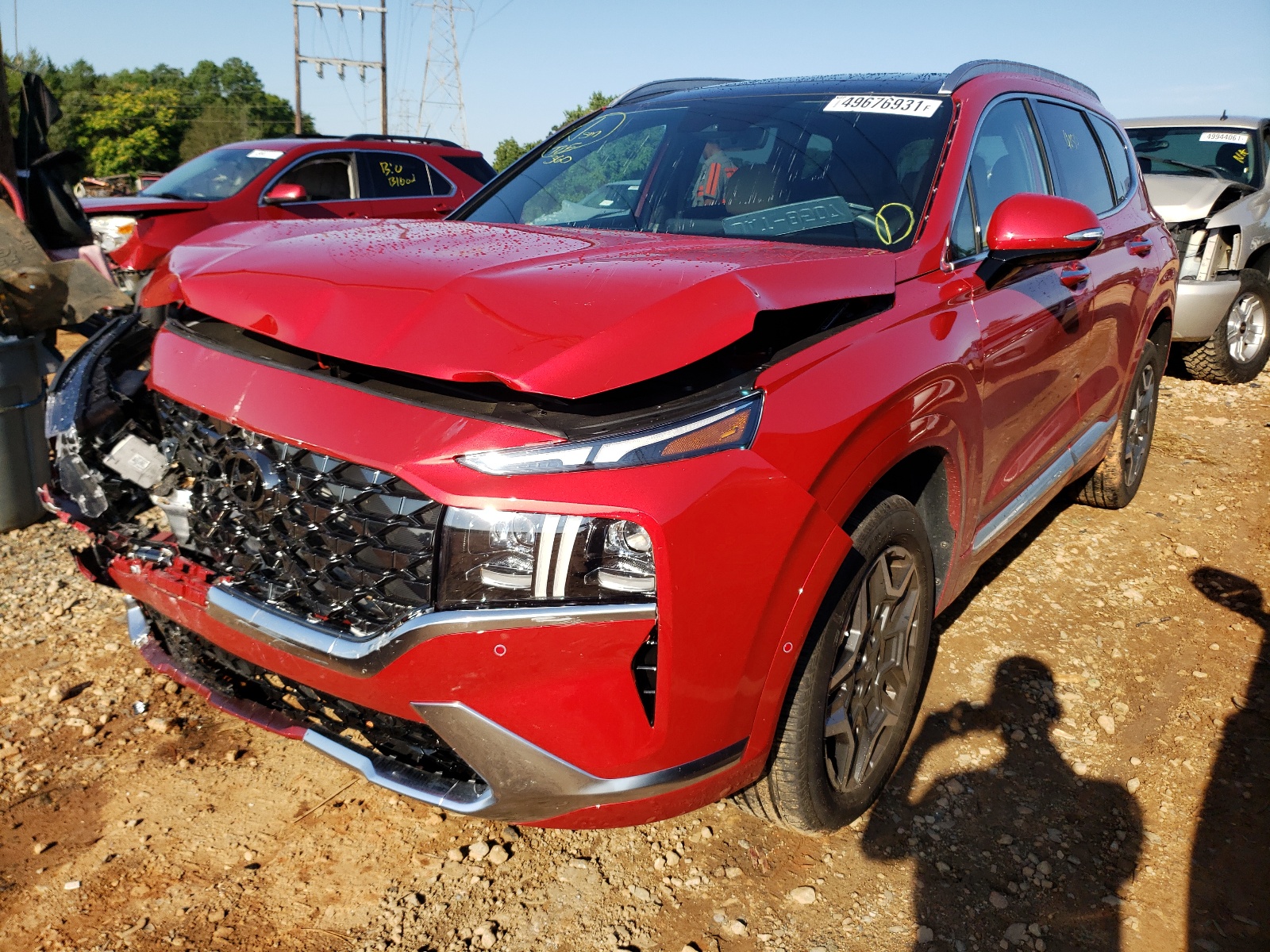 Photo 2 from auction – 2021 HYUNDAI SANTA FE C with VIN 5NMS5DAL4MH331051