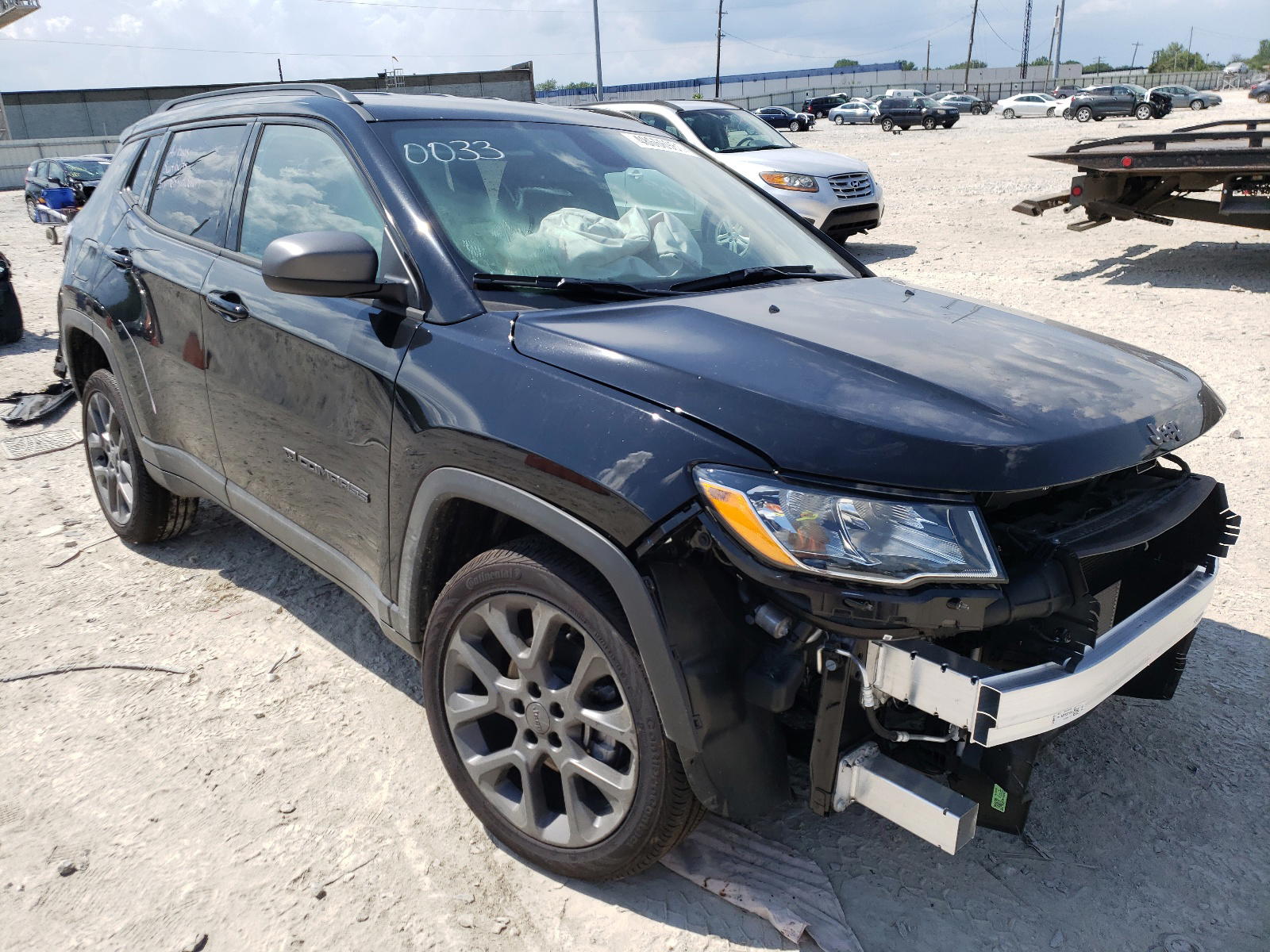 JEEP COMPASS 80 2021 with VIN 3C4NJDEB2MT537160 - Photo from auction