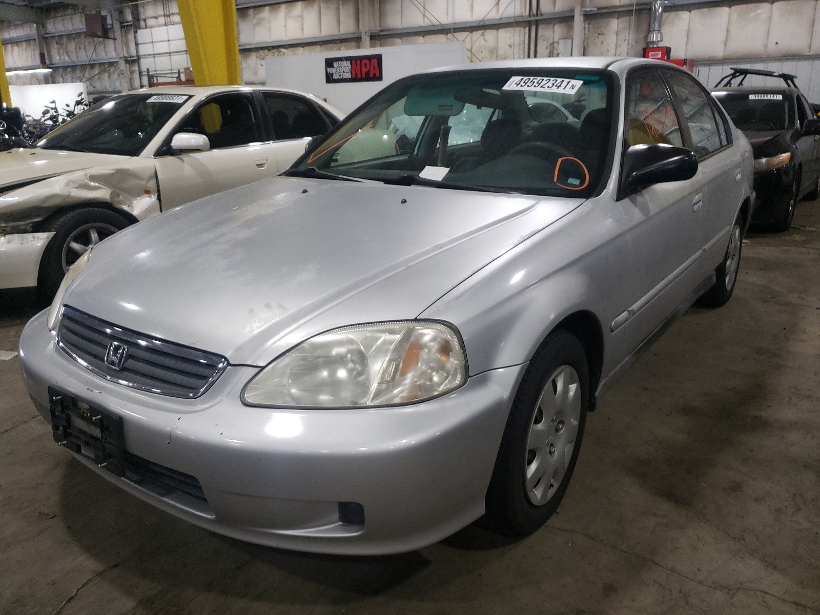 Photo 2 from auction – 1999 HONDA CIVIC BASE with VIN 2HGEJ6615XH508364