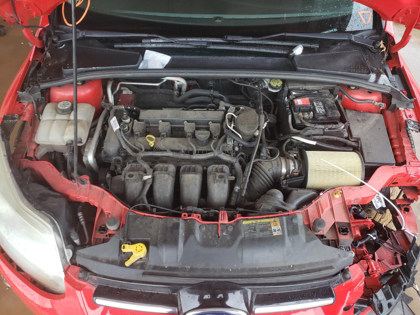 Photo 7 from auction – 2012 FORD FOCUS SEL with VIN 1FAHP3M26CL193128