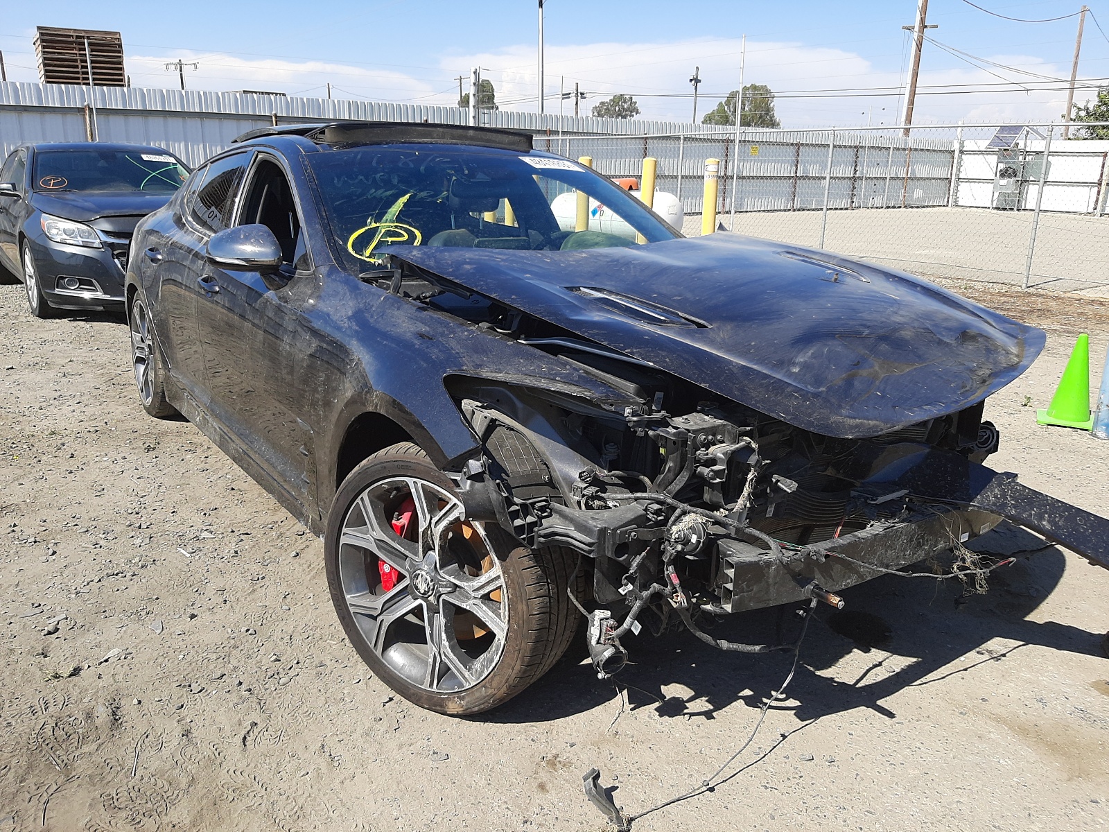 Photo 1 from auction – 2019 KIA STINGER GT with VIN KNAE45LCXK6049555