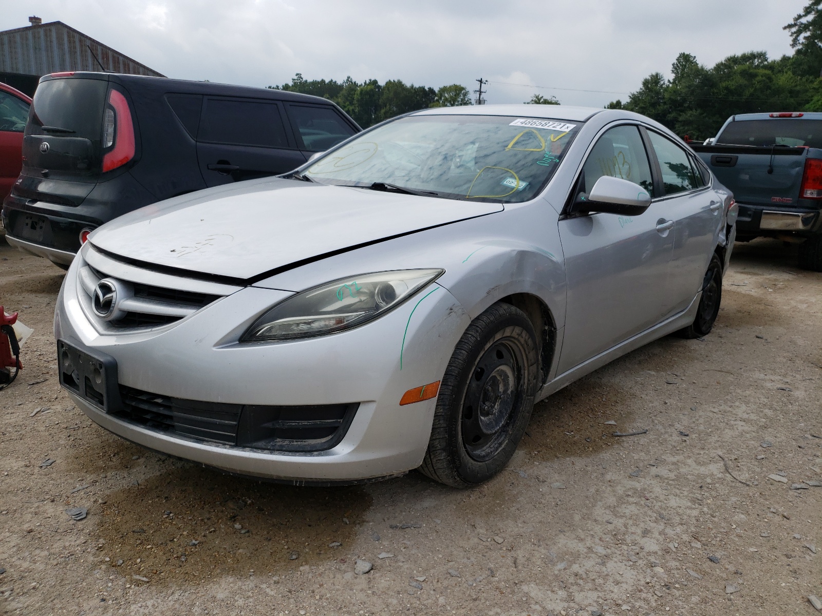 Photo 2 from auction – 2011 MAZDA 6 I with VIN 1YVHZ8BH1B5M25222