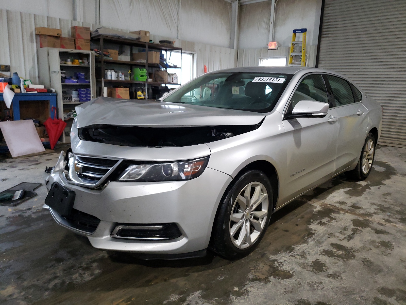 Photo 2 from auction – 2018 CHEVROLET IMPALA LT with VIN 2G1105S31J9109091