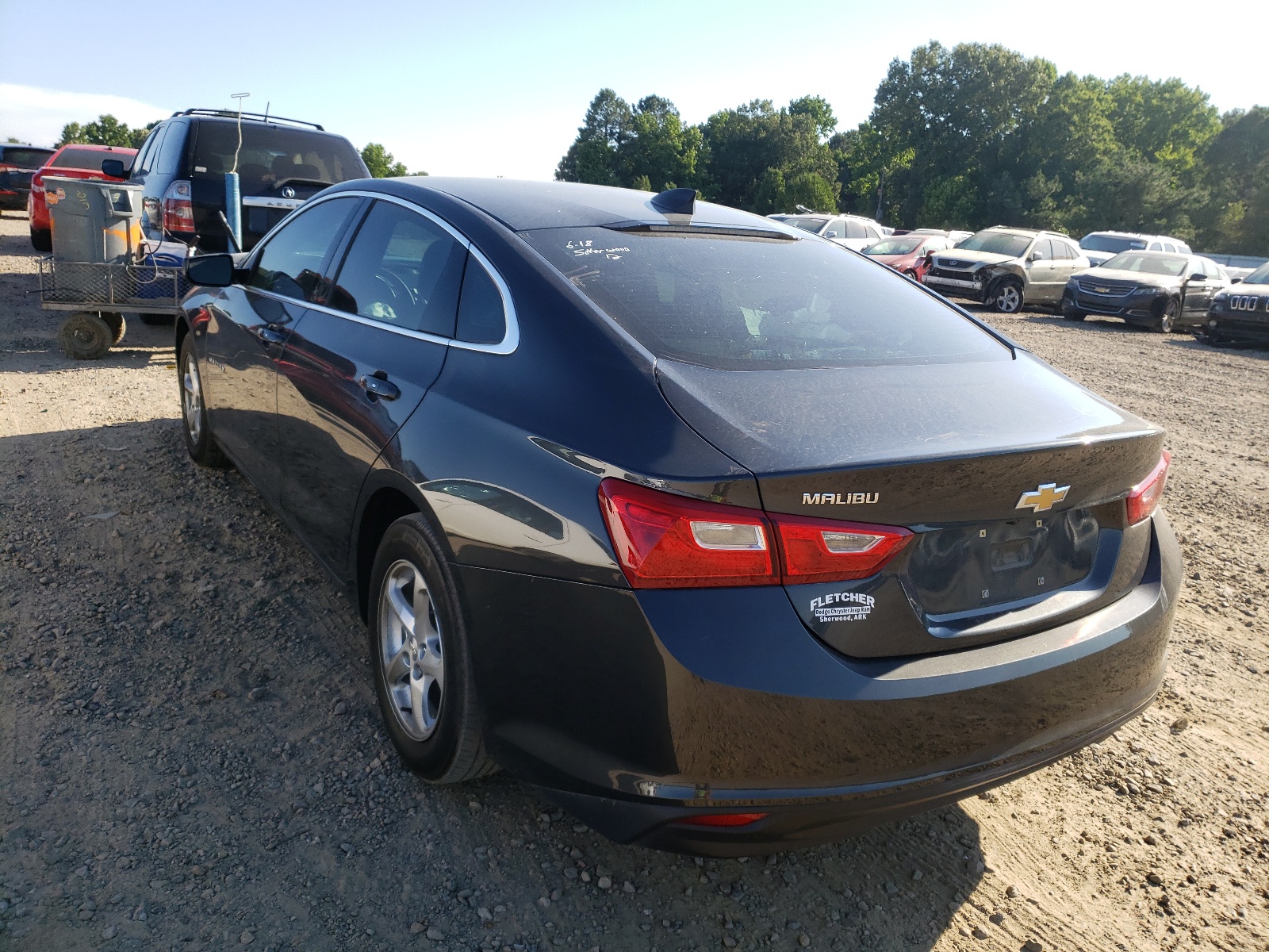 Photo 3 from auction – 2018 CHEVROLET MALIBU LS with VIN 1G1ZB5STXJF157161
