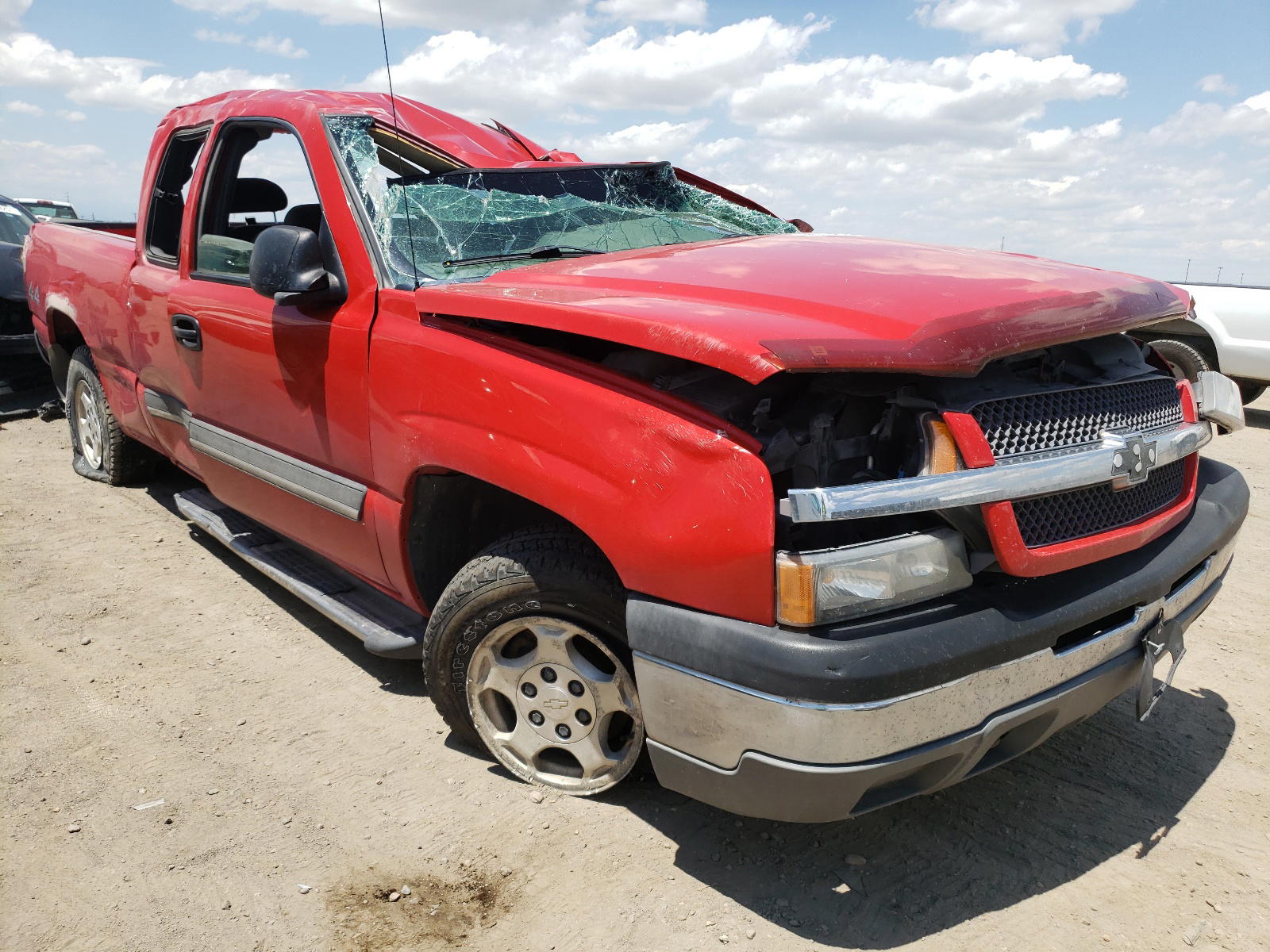 CHEVROLET SILVERADO 2003 with VIN 1GCEK19V33E138787 - Photo from auction