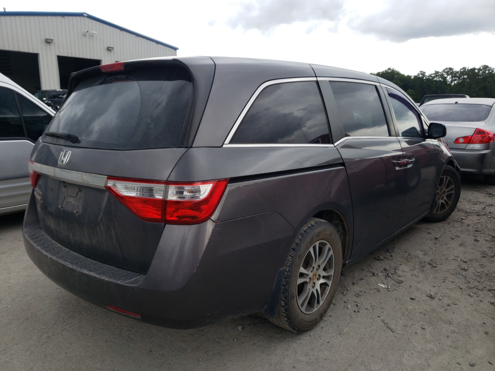 Photo 4 from auction – 2012 HONDA ODYSSEY EX with VIN 5FNRL5H66CB125109
