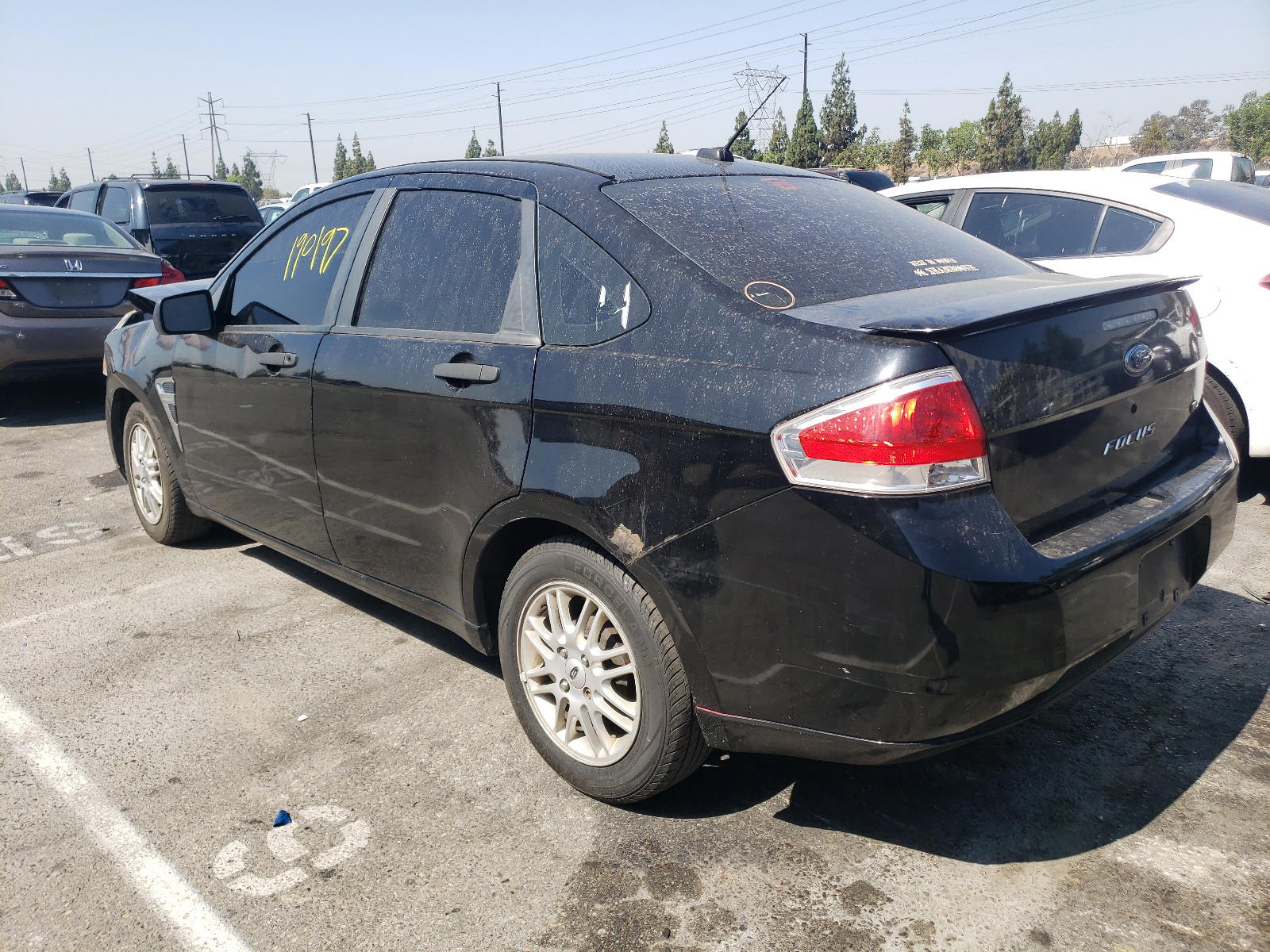 Photo 3 from auction – 2008 FORD FOCUS with VIN 1FAHP35N18W272463