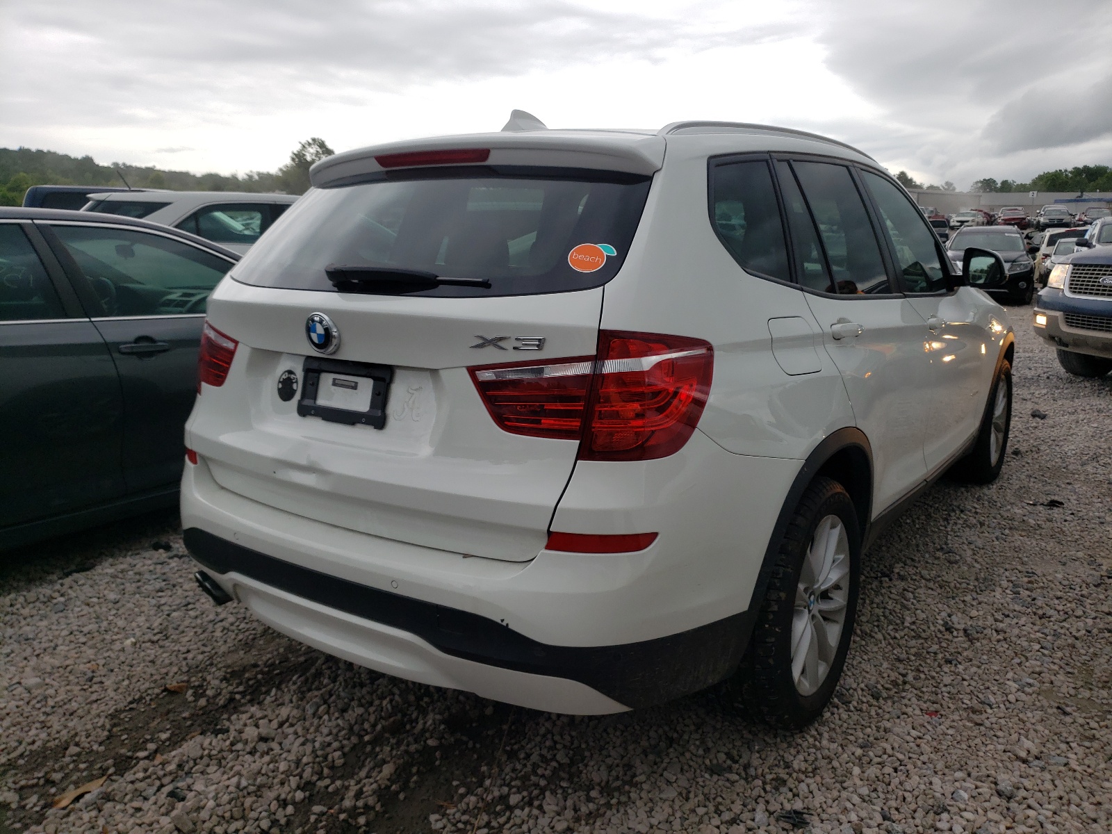Photo 4 from auction – 2017 BMW X3 SDRIVE2 with VIN 5UXWZ7C38H0X41456