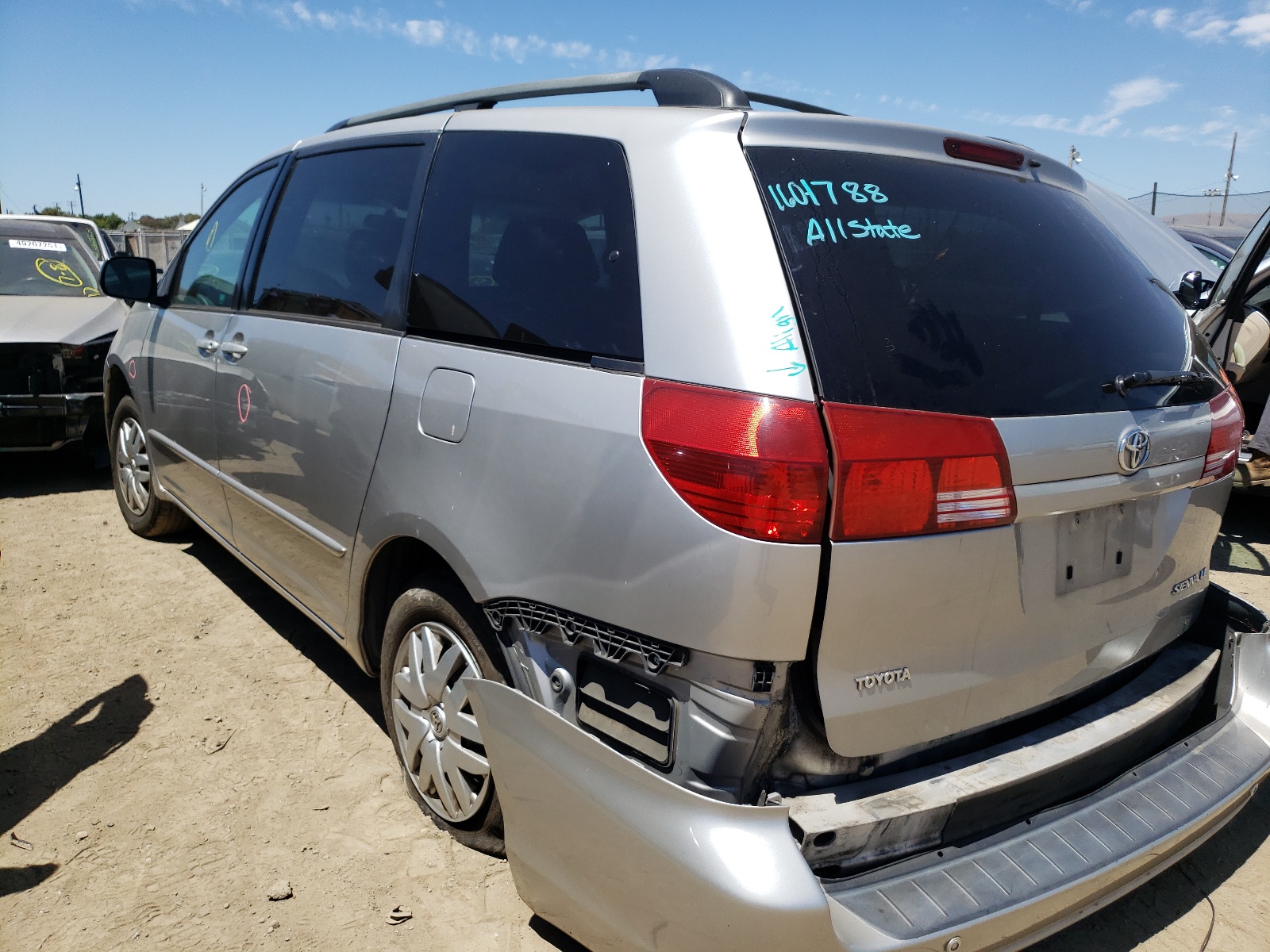 Photo 3 from auction – 2005 TOYOTA SIENNA CE with VIN 5TDZA23C75S356228