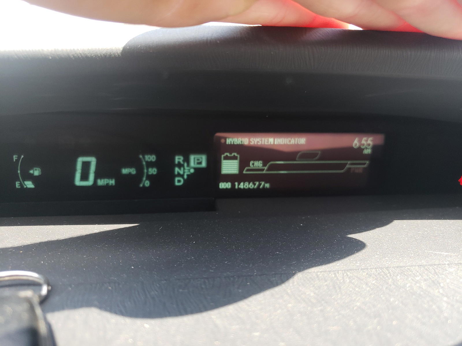 Photo 8 from auction – 2011 TOYOTA PRIUS with VIN JTDKN3DU5B0256064