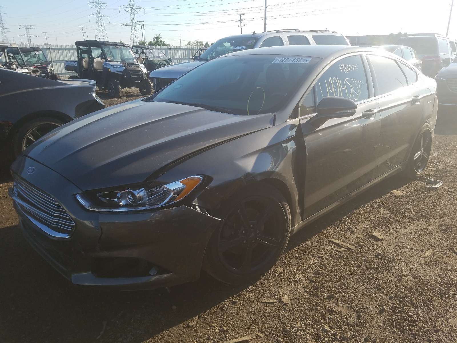 Photo 2 from auction – 2016 FORD FUSION SE with VIN 3FA6P0H79GR395139