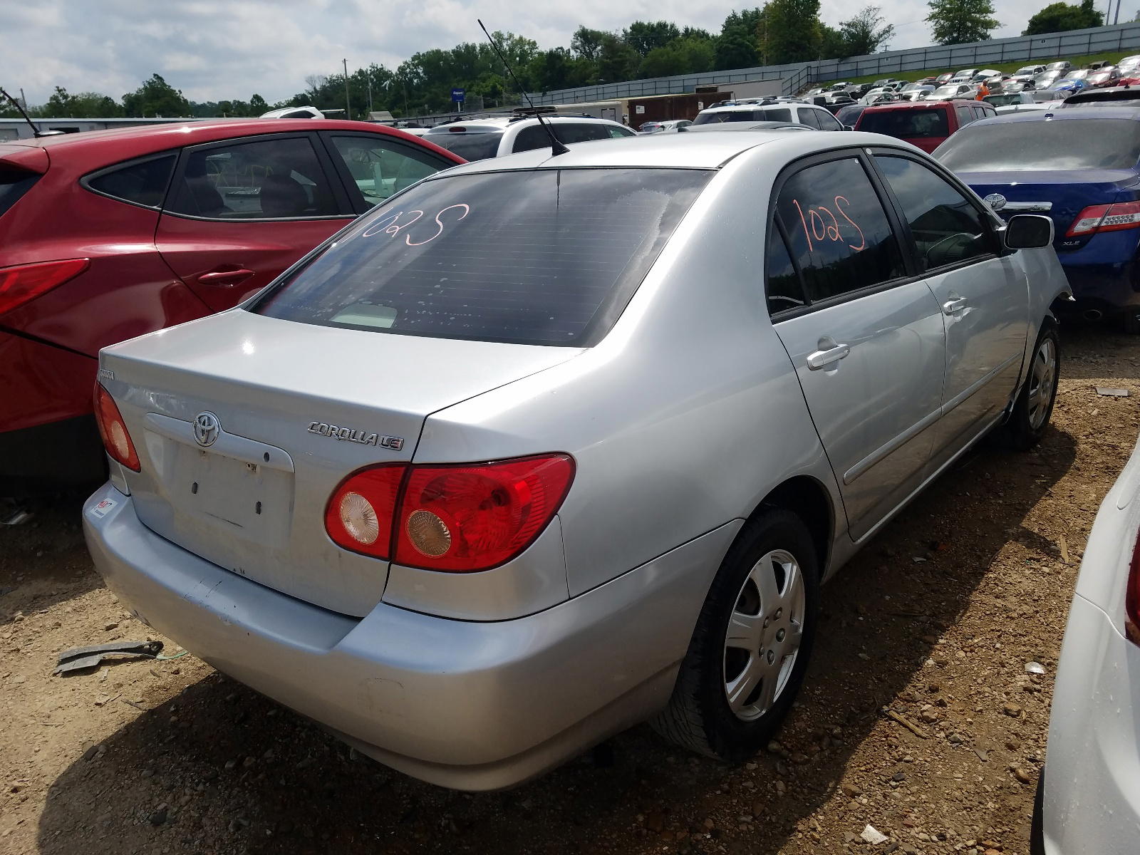 Photo 4 from auction – 2007 TOYOTA COROLLA with VIN 1NXBR32E77Z893601
