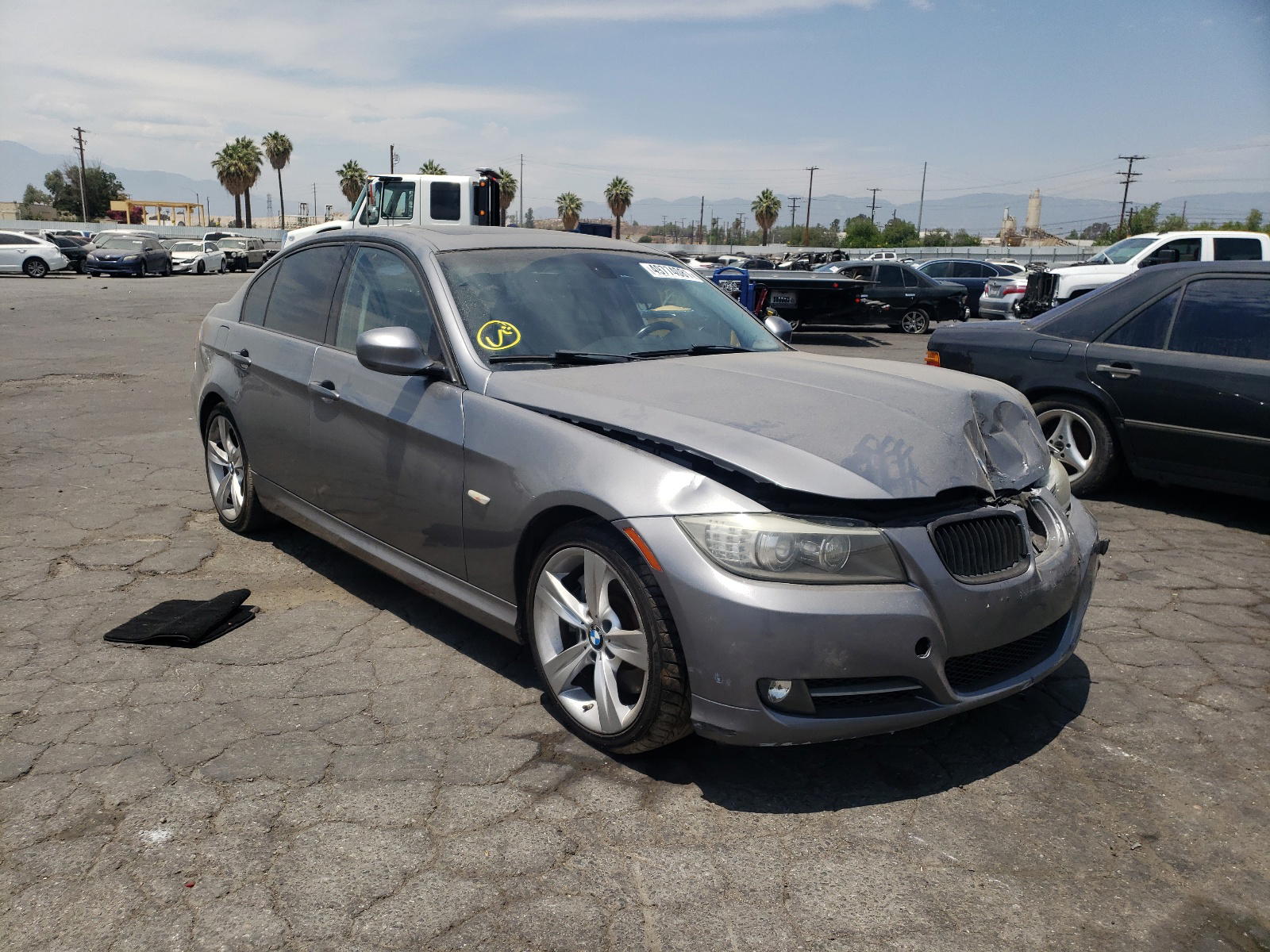 BMW 335 I 2010 with VIN WBAPM7C56AA367447 - Photo from auction